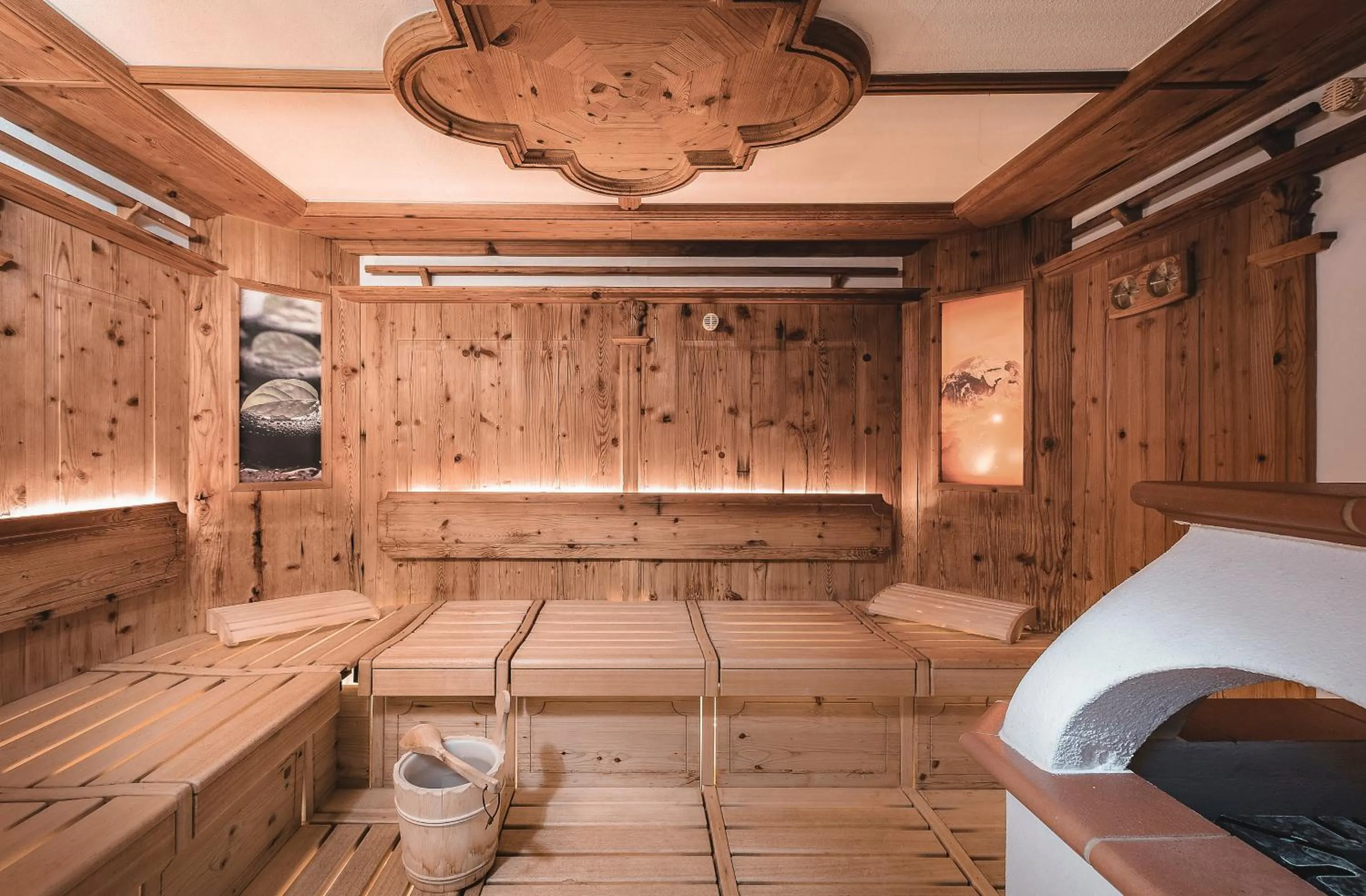 Sauna in Alpvita Piz Tasna