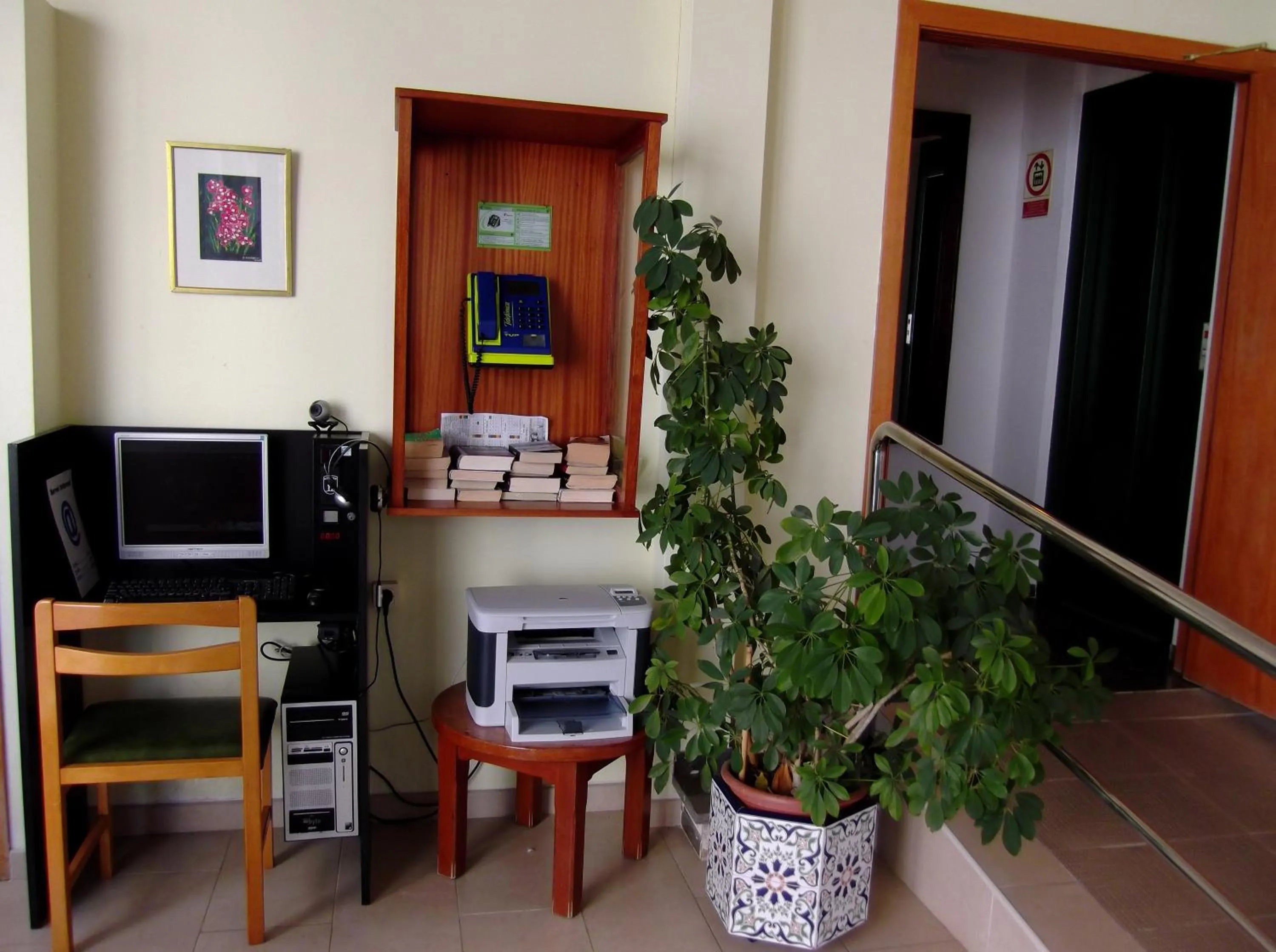 Lobby or reception in Hotel Simeon