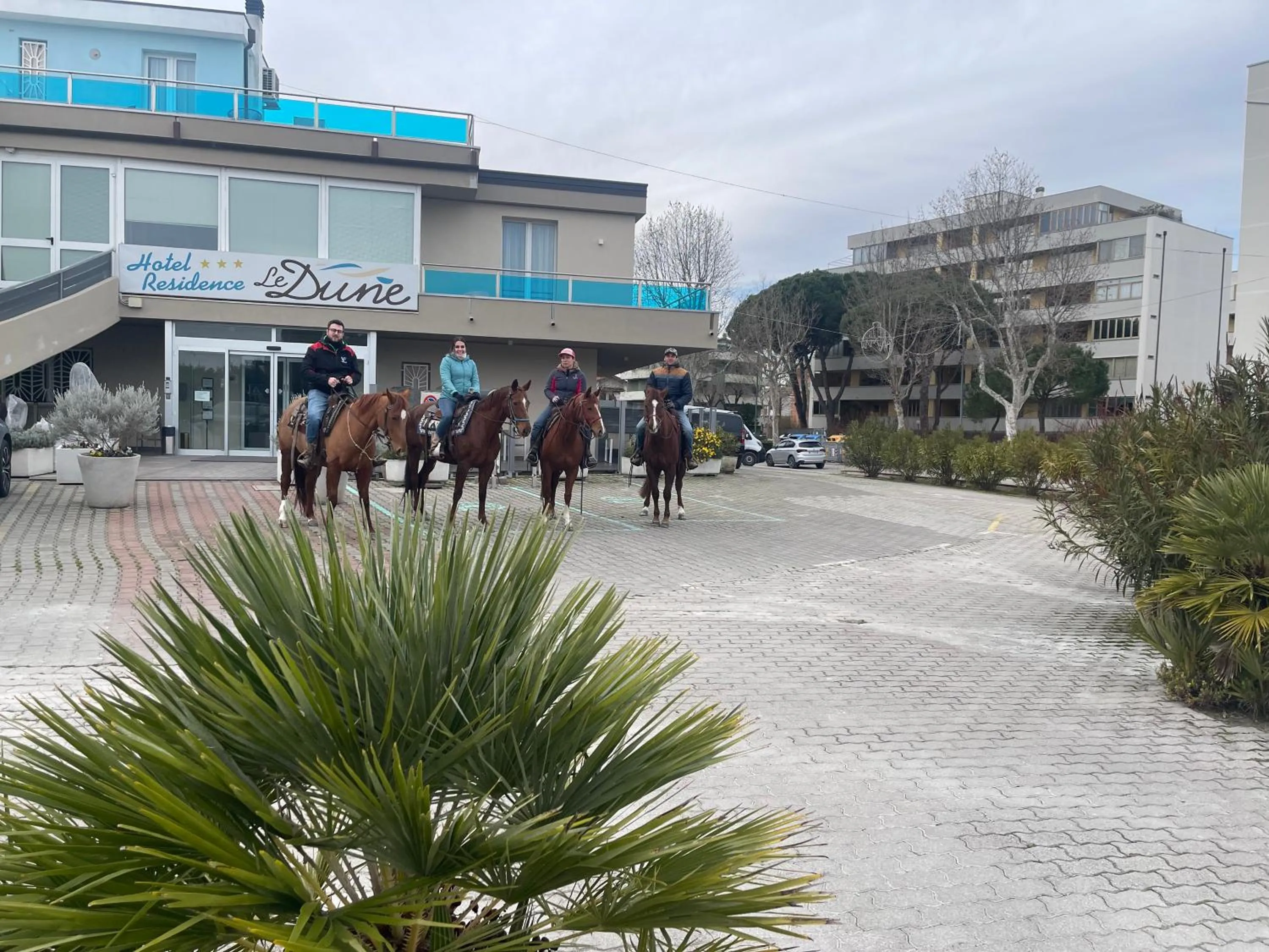 Property building in Hotel-Residence- Le Dune Breakfast & private beach included