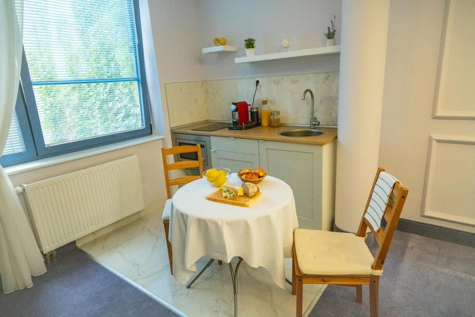 Kitchen or kitchenette in Apartments Almandine