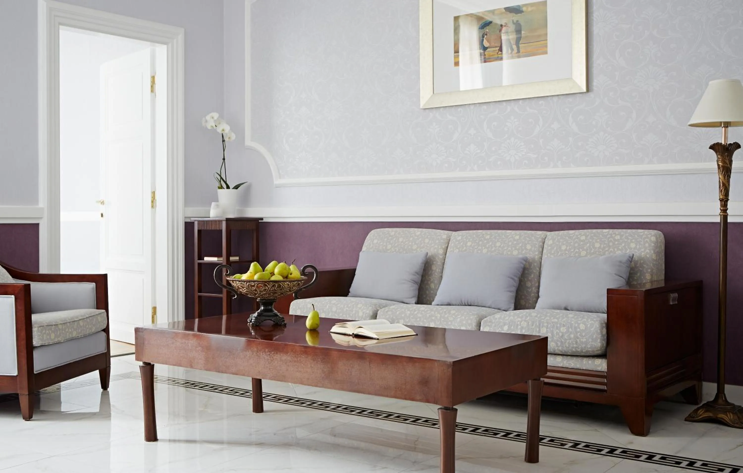 Living room in Apartments Almandine