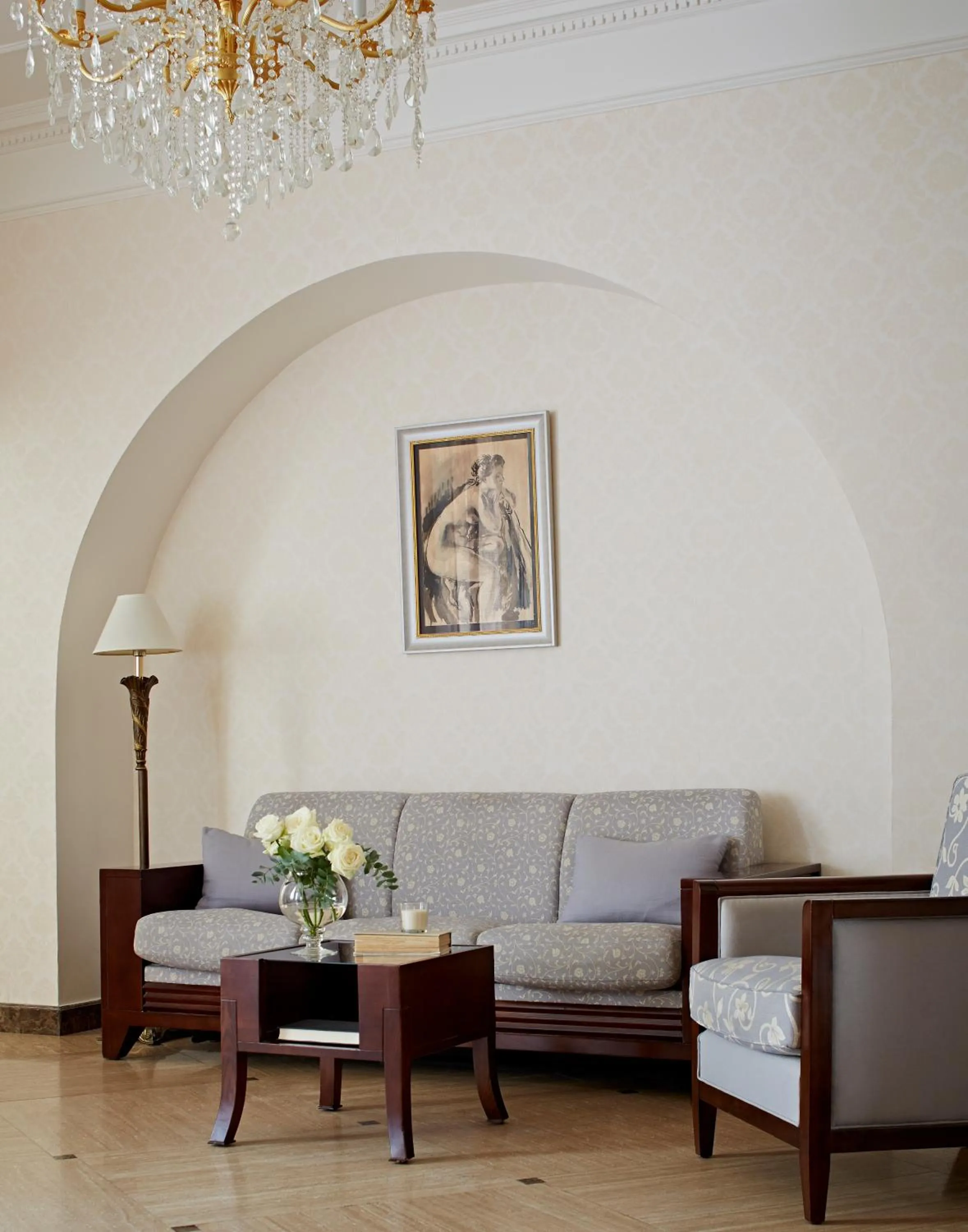 Living room in Apartments Almandine