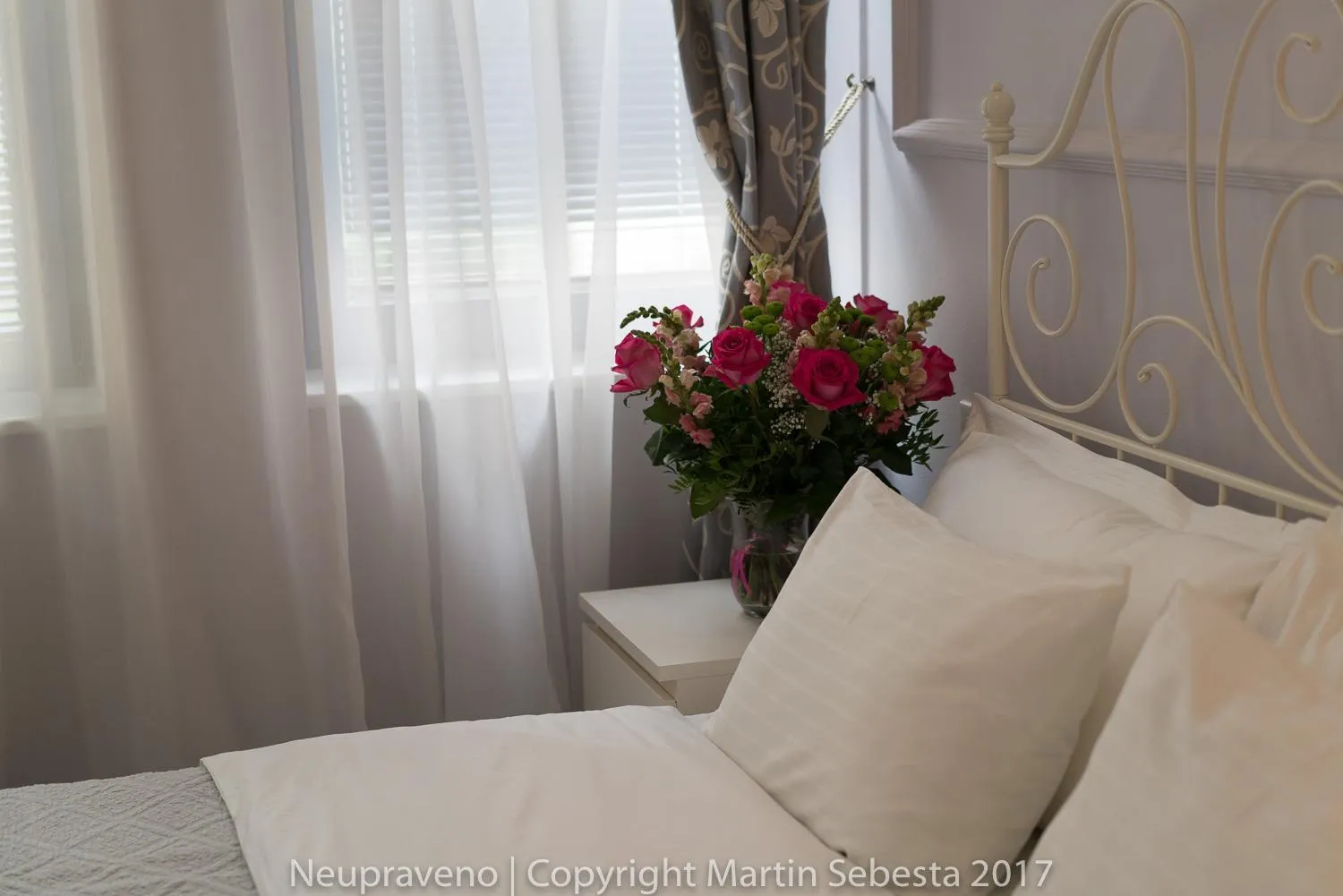 Bedroom, Bed in Apartments Almandine