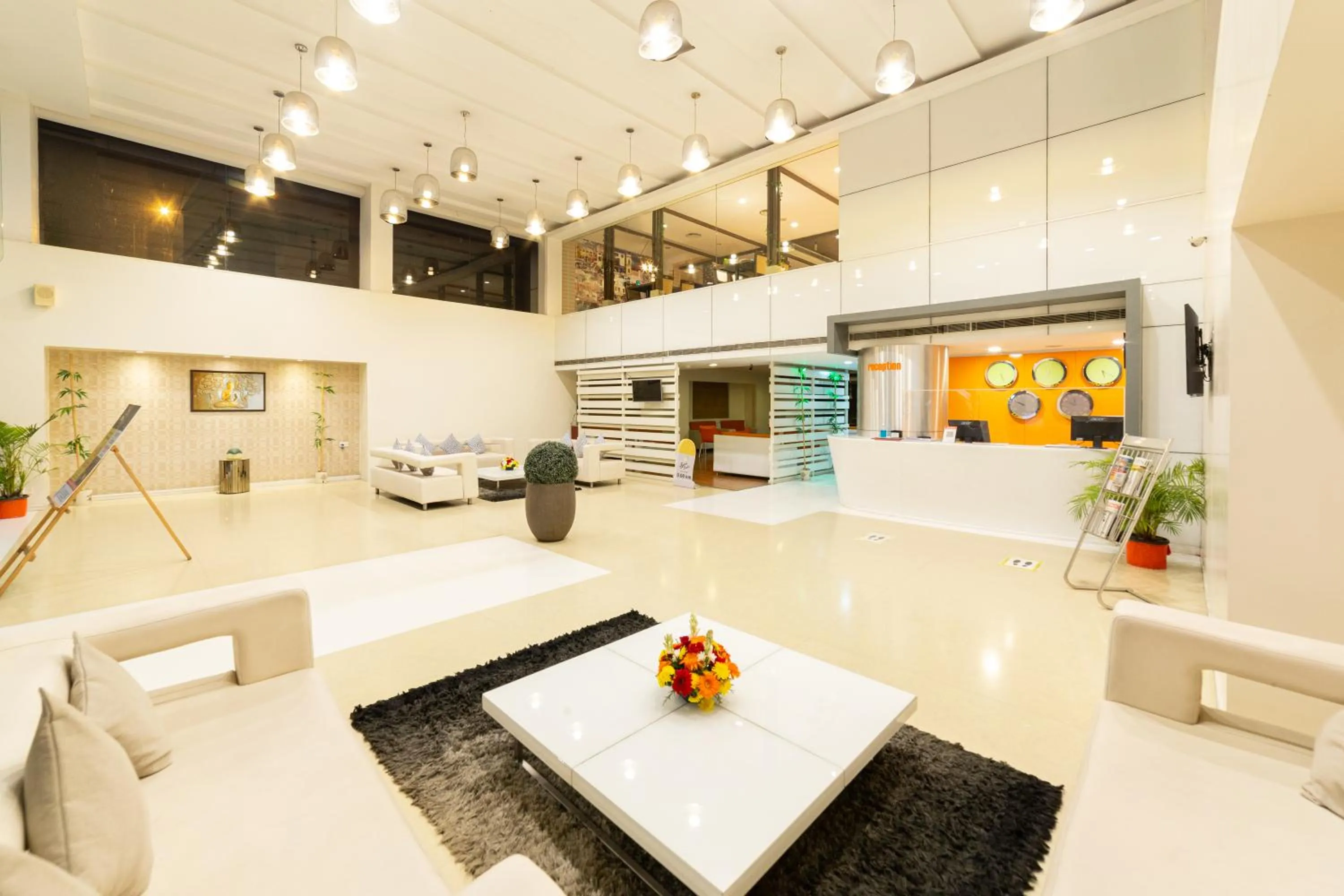 Lobby or reception in ICON SELECT by Bhagini