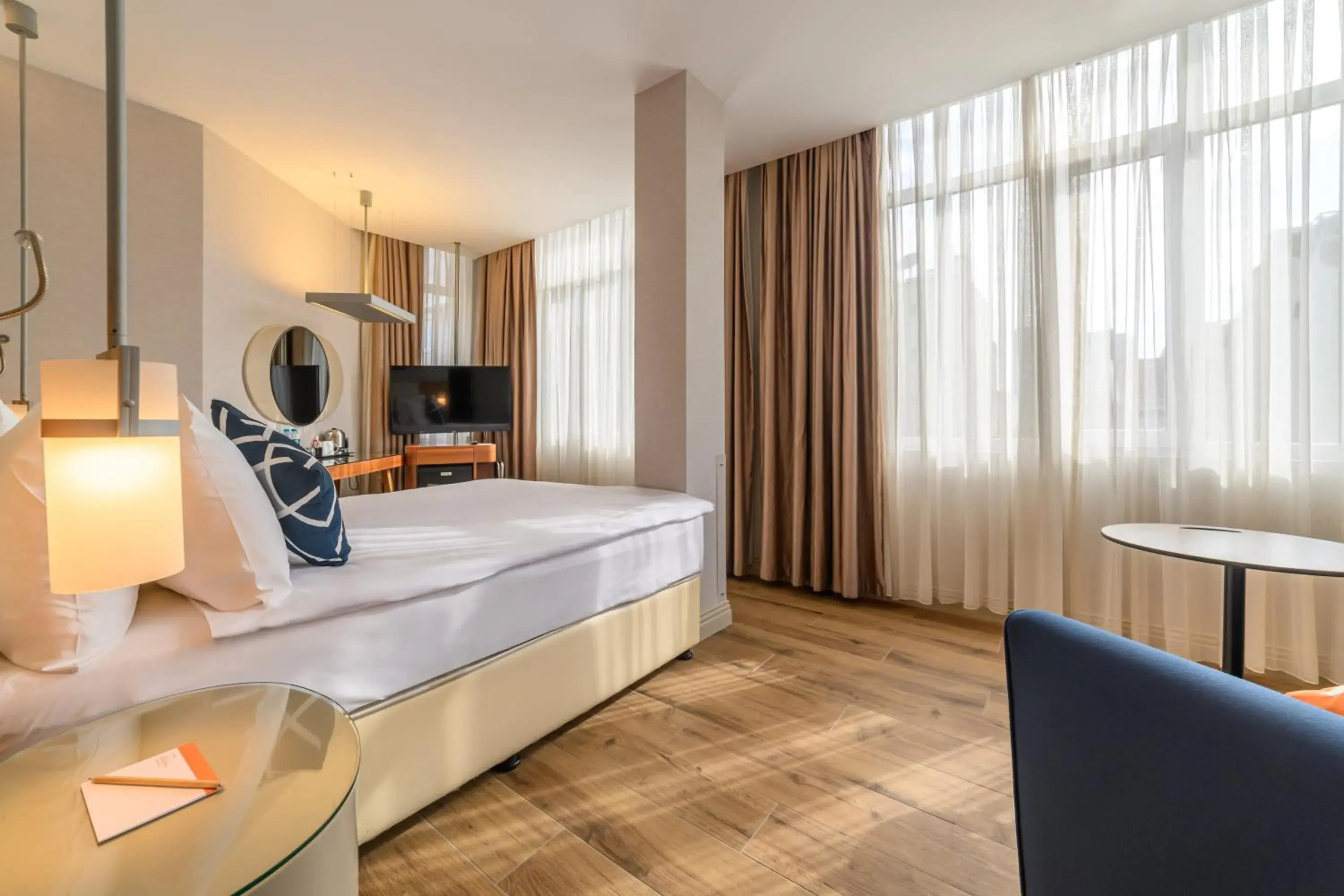 Bed in Four Points Flex by Sheraton Istanbul Taksim Square Bed in Four Points Flex by Sheraton Istanbul Taksim Square