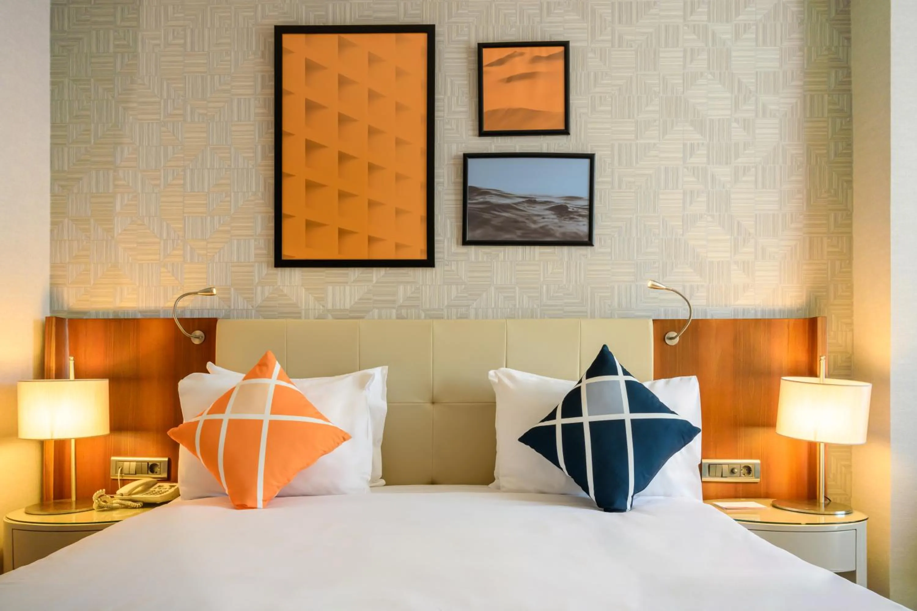 Bed in Four Points Flex by Sheraton Istanbul Taksim Square