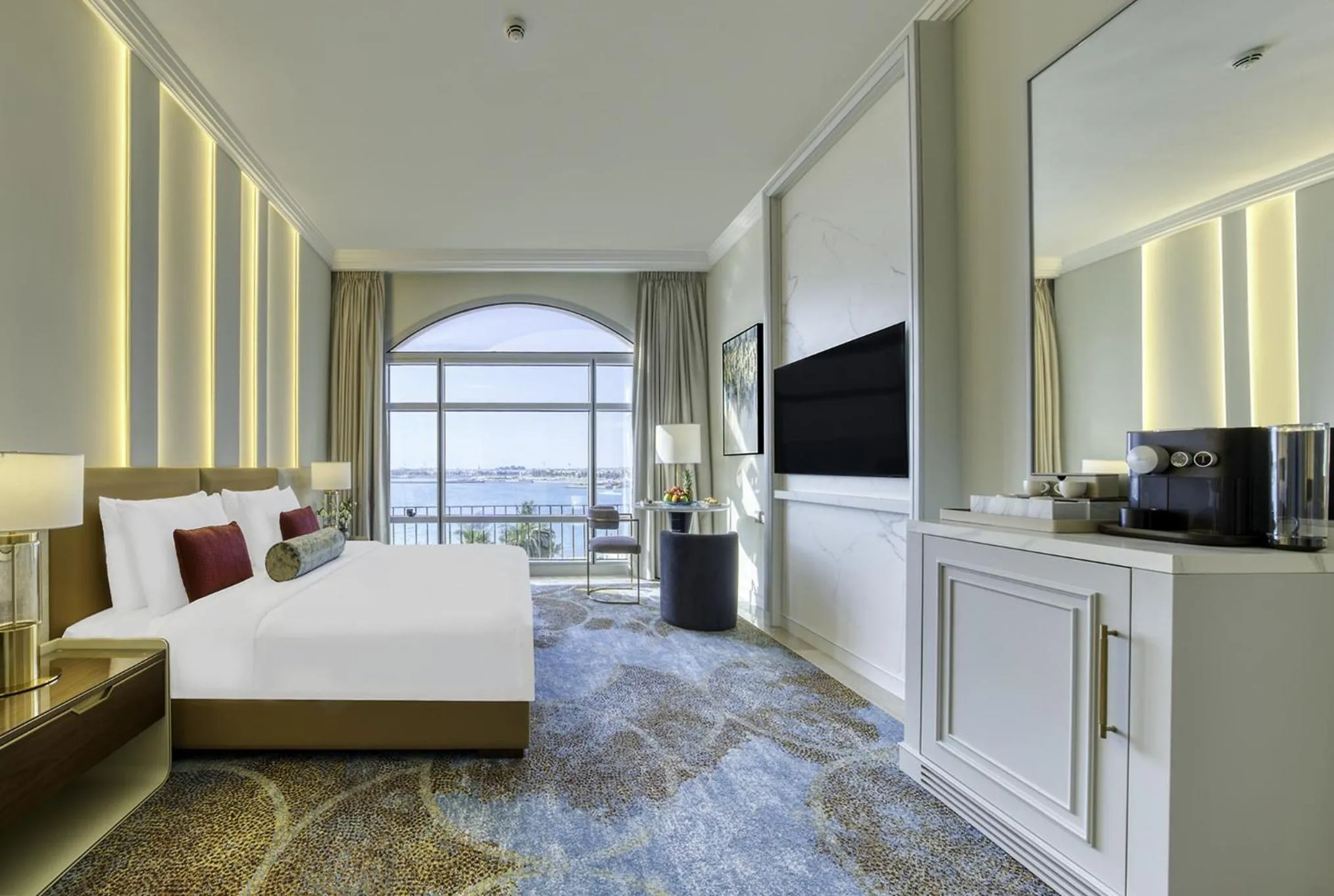 Bed in Kempinski Hotel & Resort Sariya Yanbu Red Sea