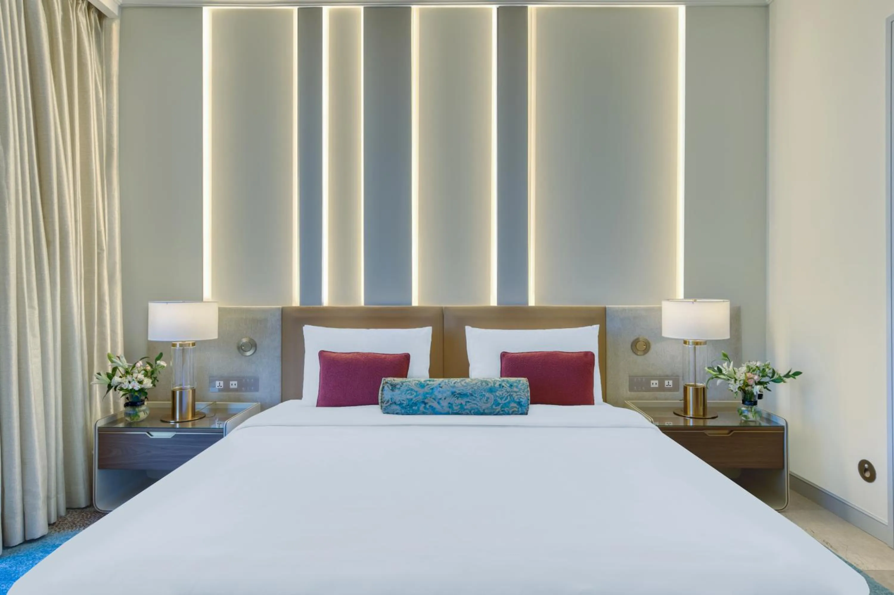 Bed in Kempinski Hotel & Resort Sariya Yanbu Red Sea