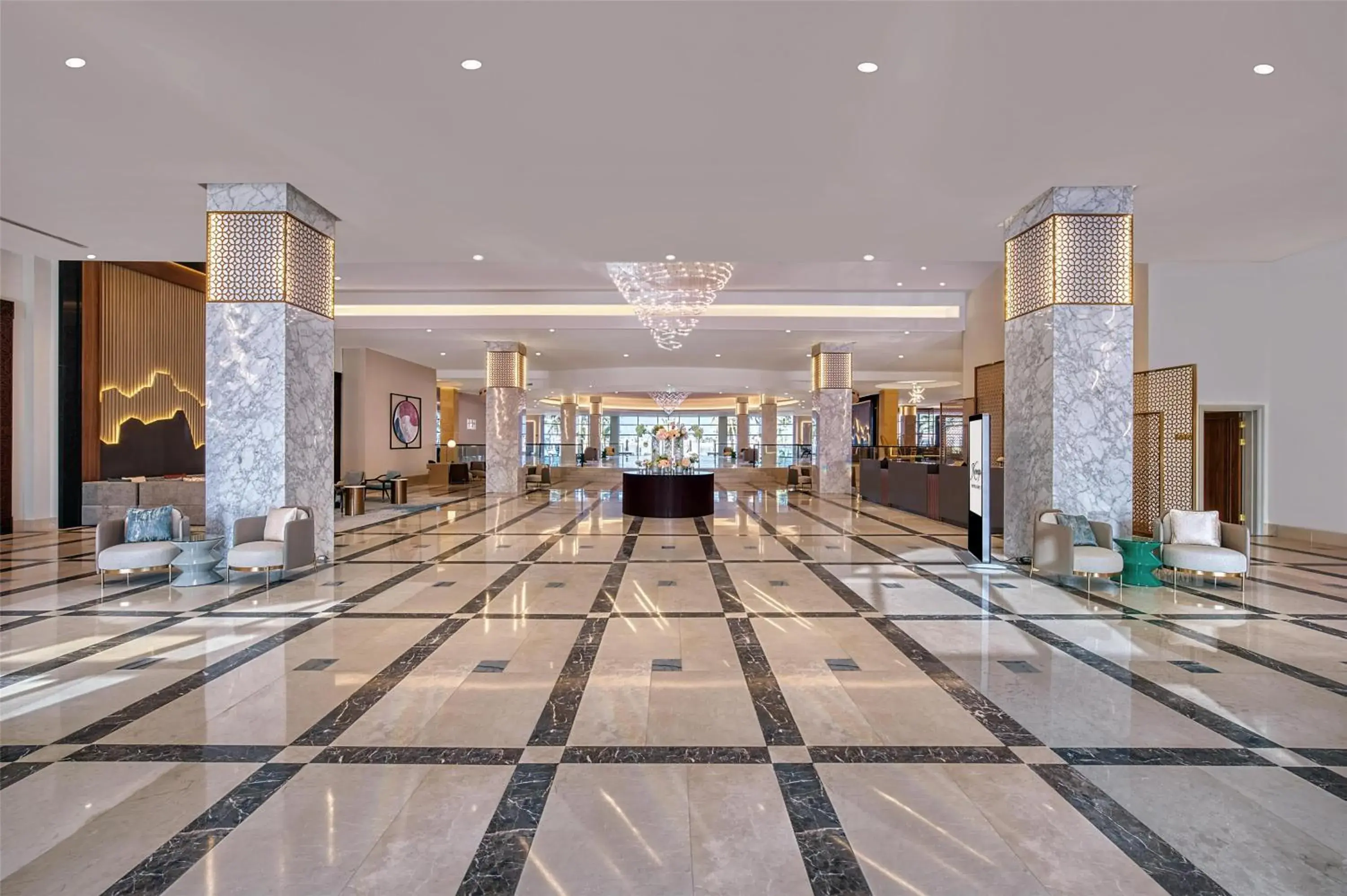Lobby or reception in Kempinski Hotel & Resort Sariya Yanbu Red Sea Lobby or reception in Kempinski Hotel & Resort Sariya Yanbu Red Sea