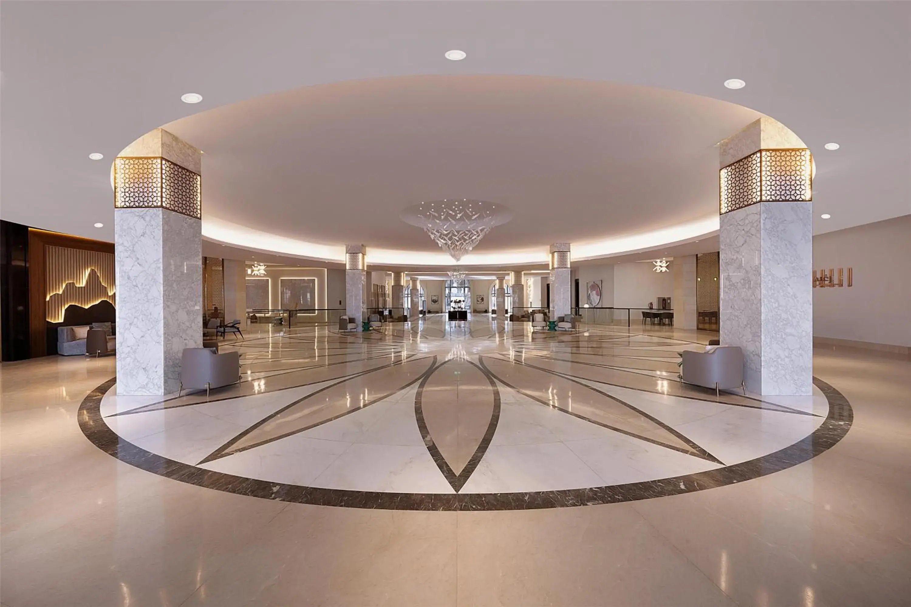 Lobby or reception in Kempinski Hotel & Resort Sariya Yanbu Red Sea Lobby or reception in Kempinski Hotel & Resort Sariya Yanbu Red Sea