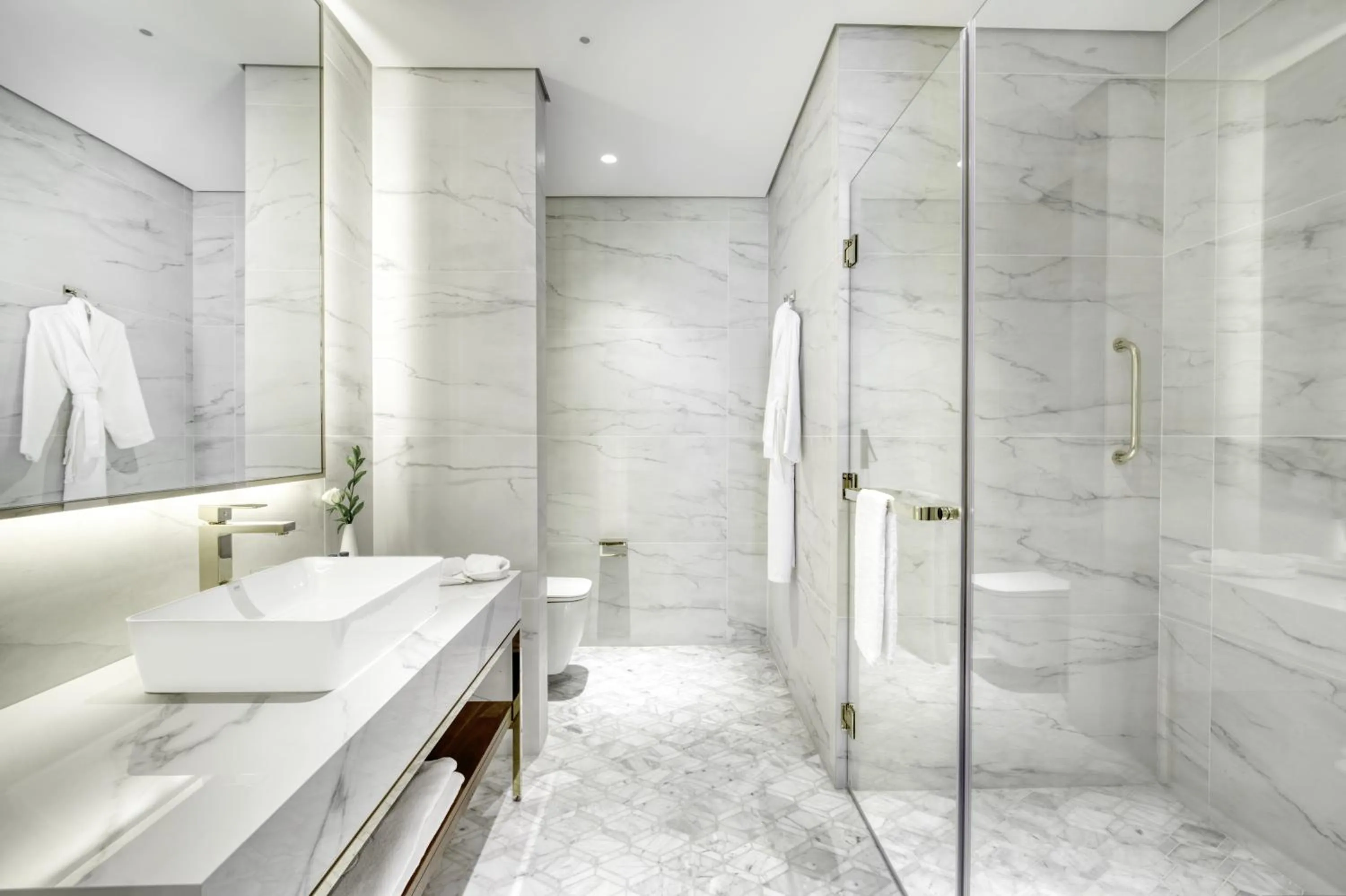 Shower in Kempinski Hotel & Resort Sariya Yanbu Red Sea