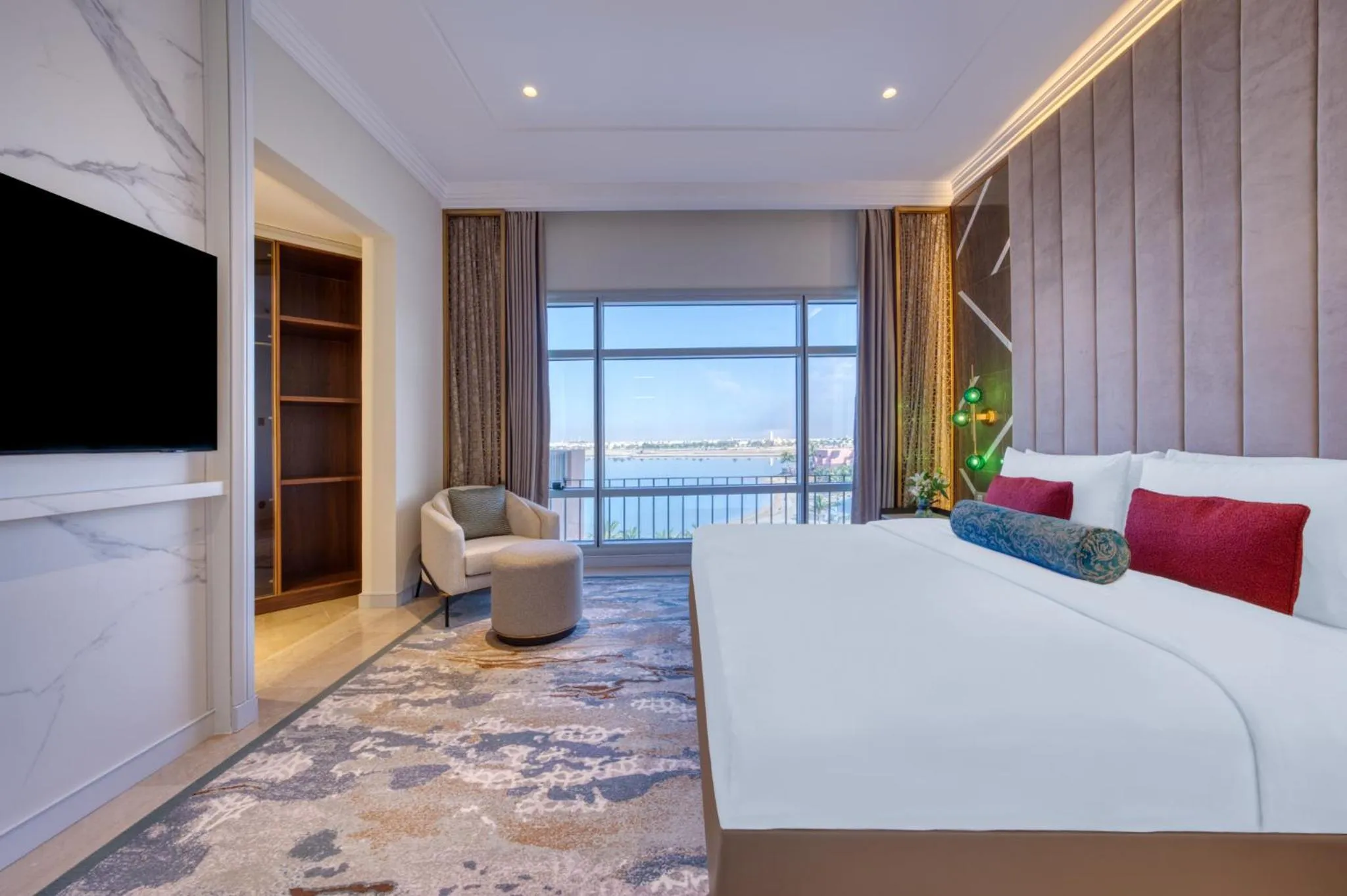 Bed in Kempinski Hotel & Resort Sariya Yanbu Red Sea