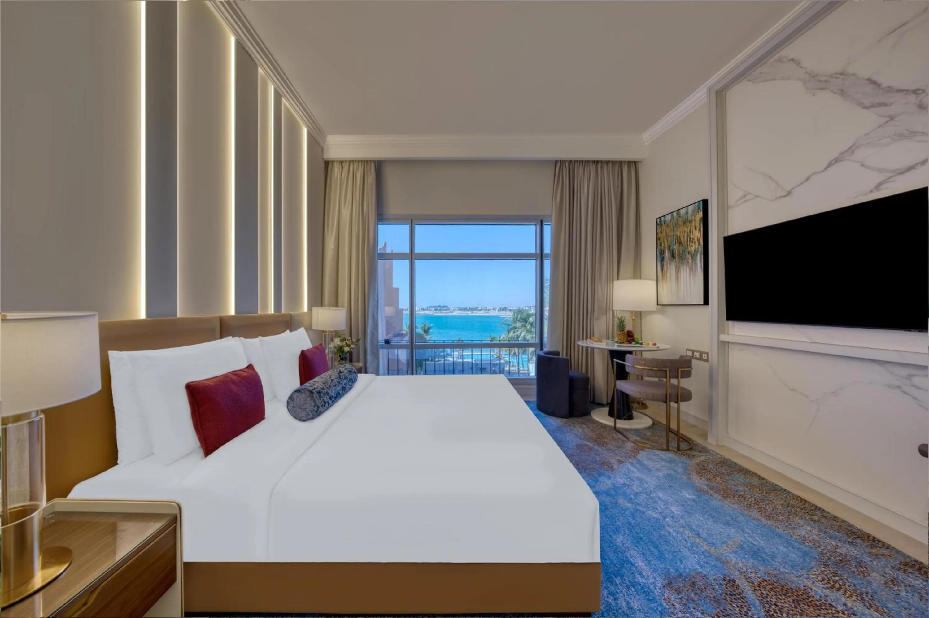 Bedroom, Bed in Kempinski Hotel & Resort Sariya Yanbu Red Sea