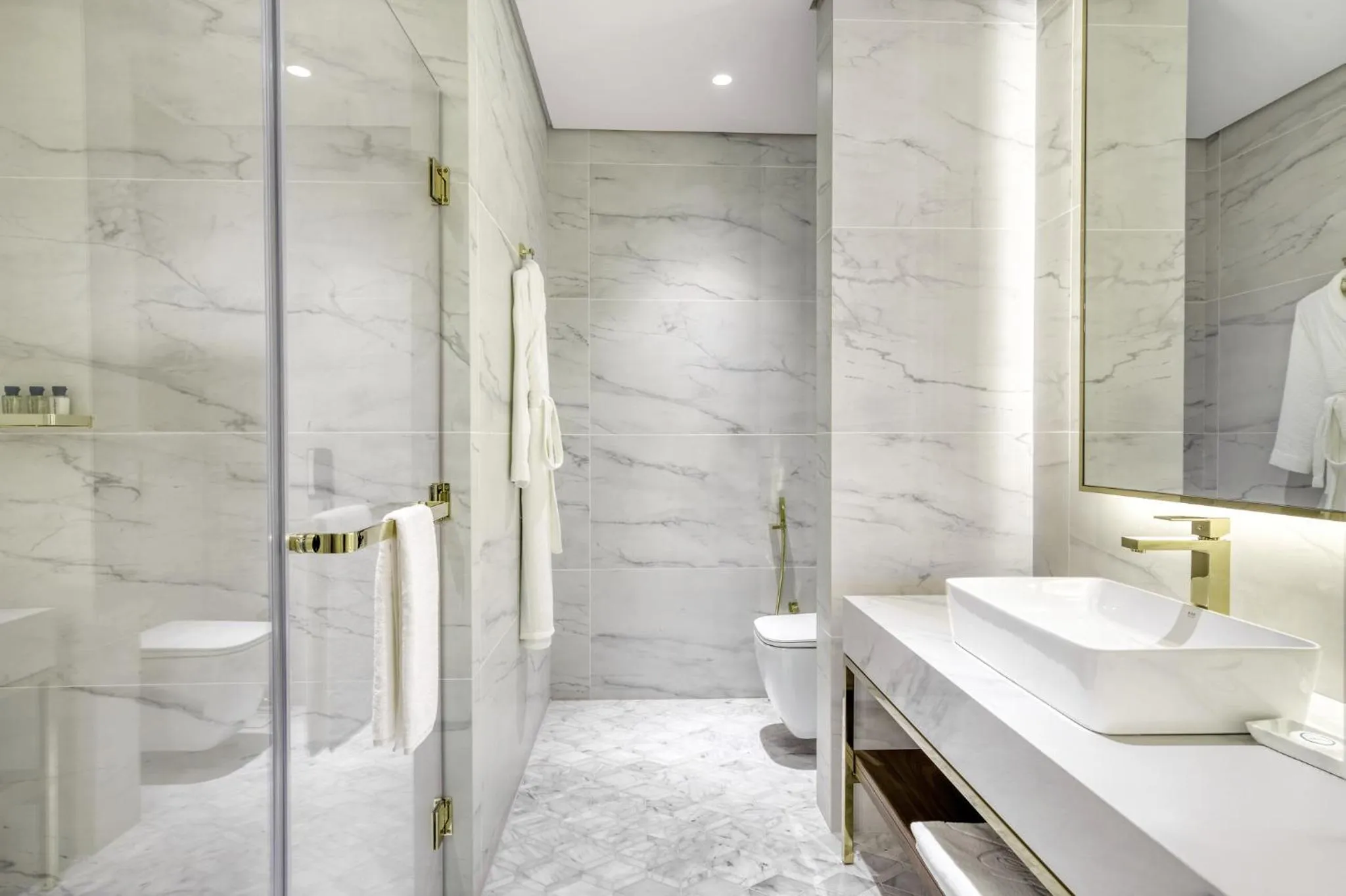 Shower in Kempinski Hotel & Resort Sariya Yanbu Red Sea