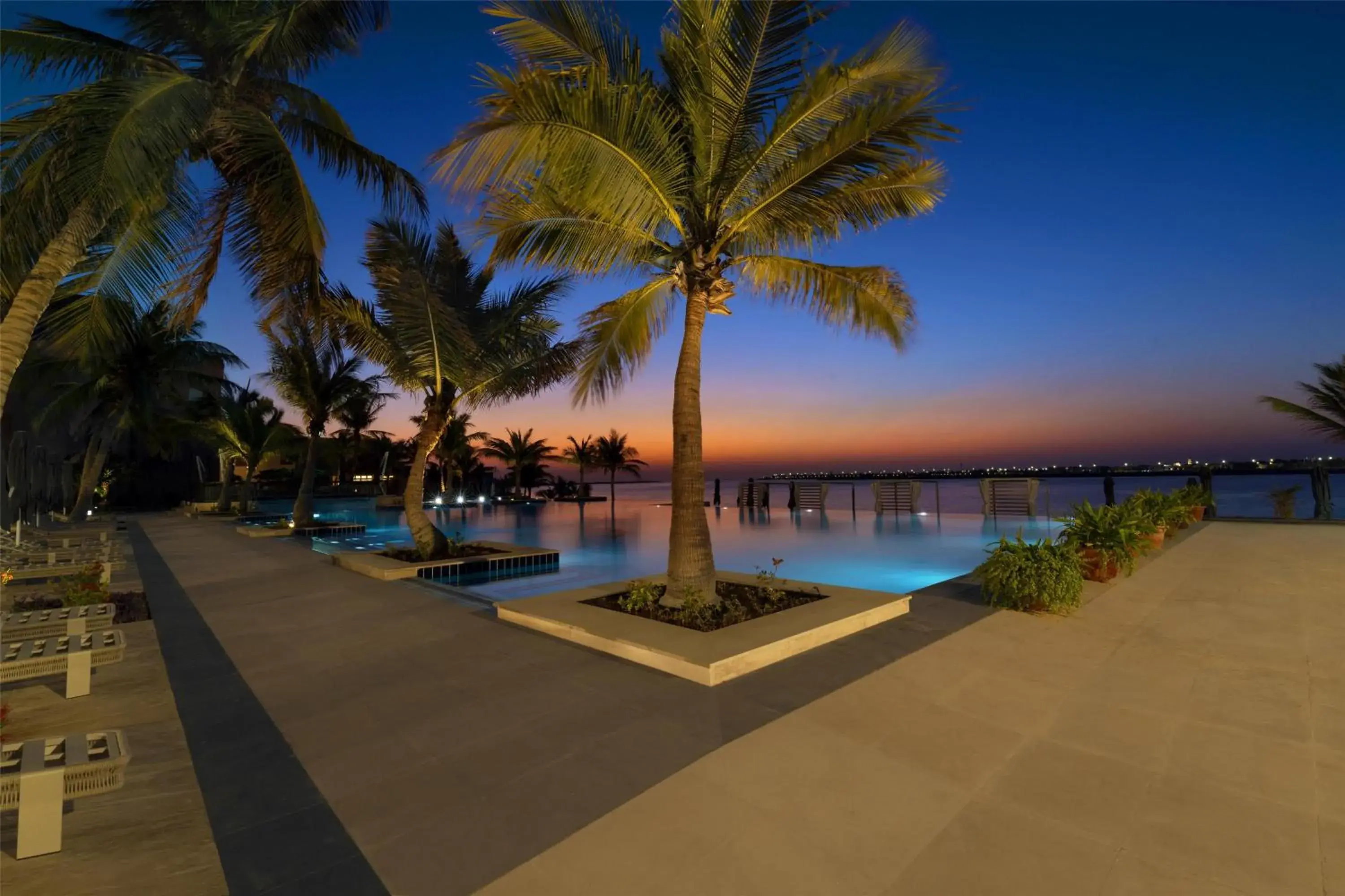 Pool view in Kempinski Hotel & Resort Sariya Yanbu Red Sea Pool view in Kempinski Hotel & Resort Sariya Yanbu Red Sea