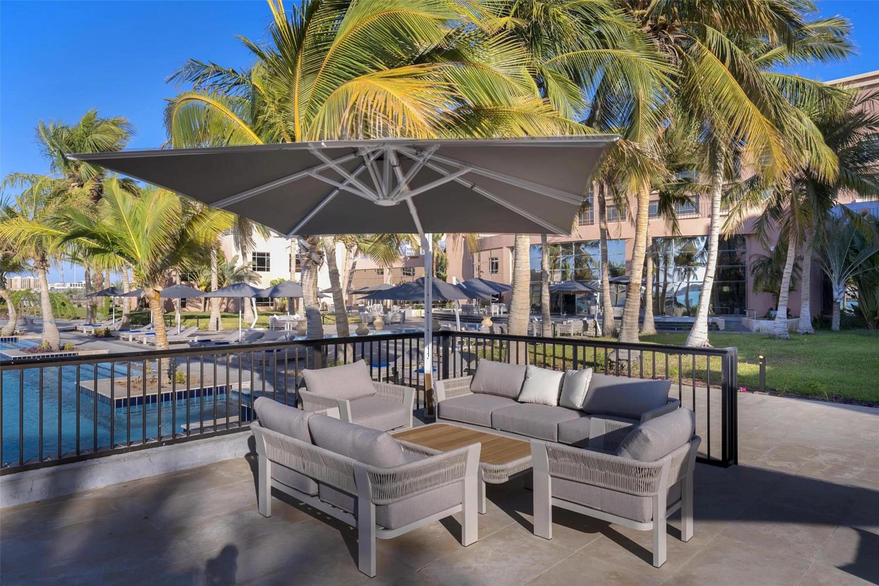 Pool view in Kempinski Hotel & Resort Sariya Yanbu Red Sea