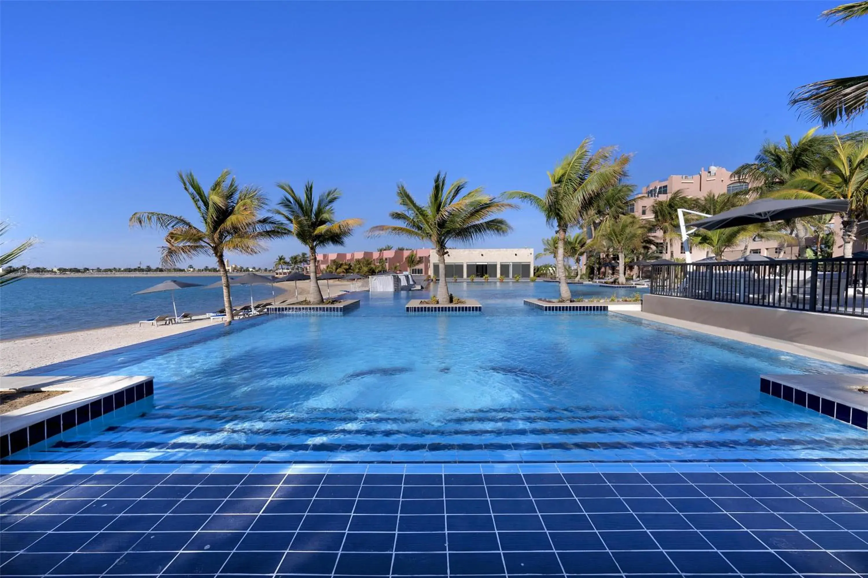 Pool view in Kempinski Hotel & Resort Sariya Yanbu Red Sea Pool view in Kempinski Hotel & Resort Sariya Yanbu Red Sea