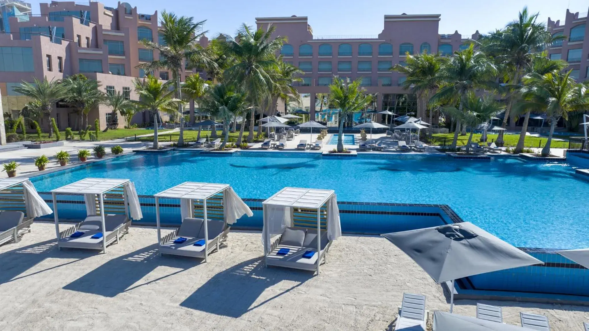 Pool view in Kempinski Hotel & Resort Sariya Yanbu Red Sea Pool view in Kempinski Hotel & Resort Sariya Yanbu Red Sea