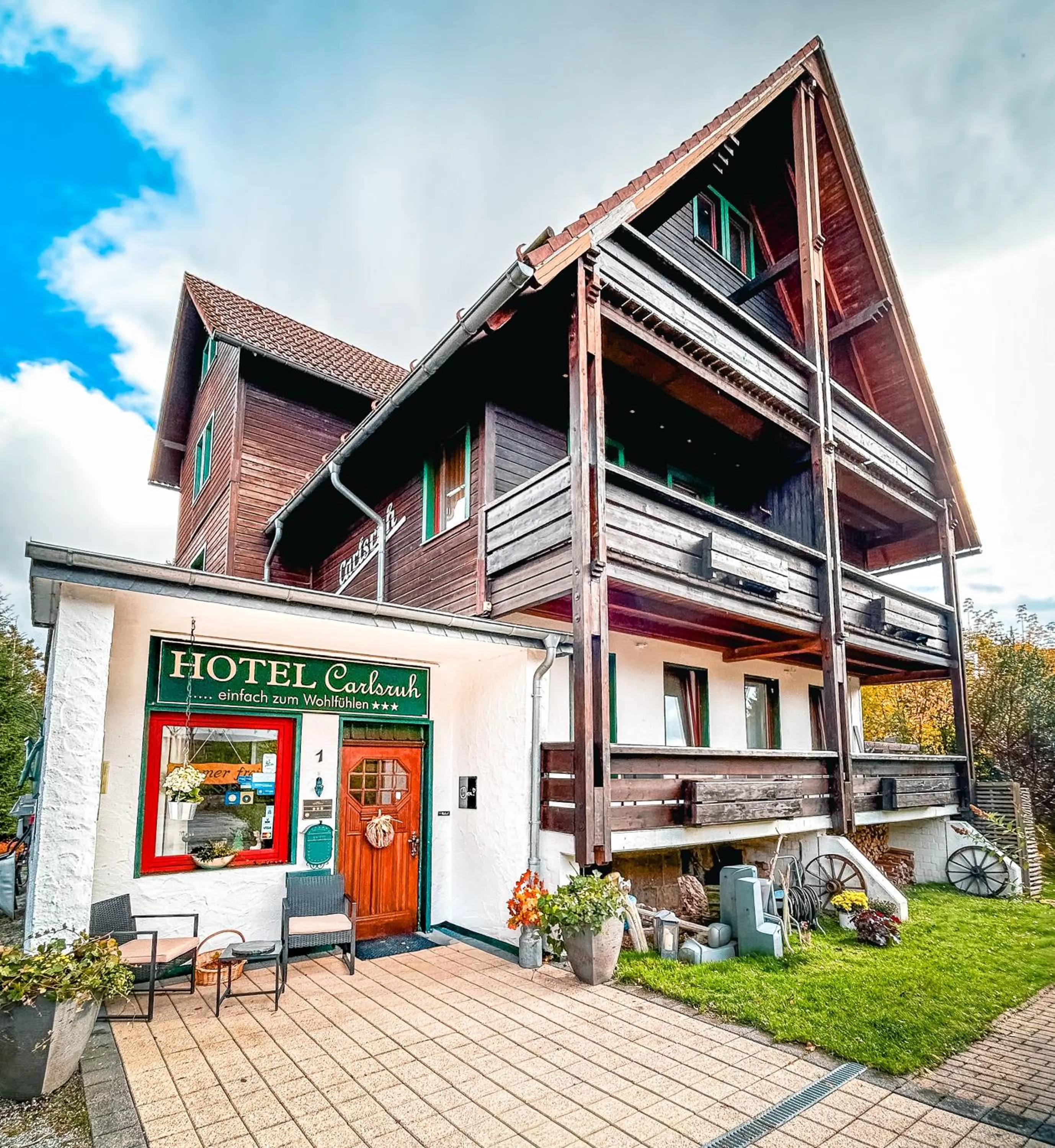 Property building in Hotel Carlsruh