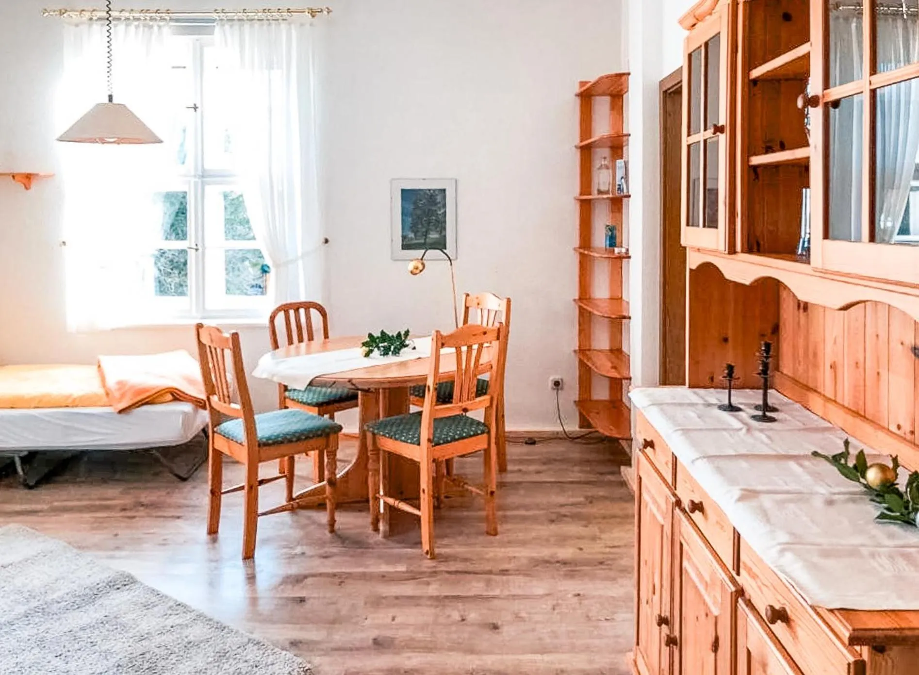 Kitchen or kitchenette in Hotel Carlsruh