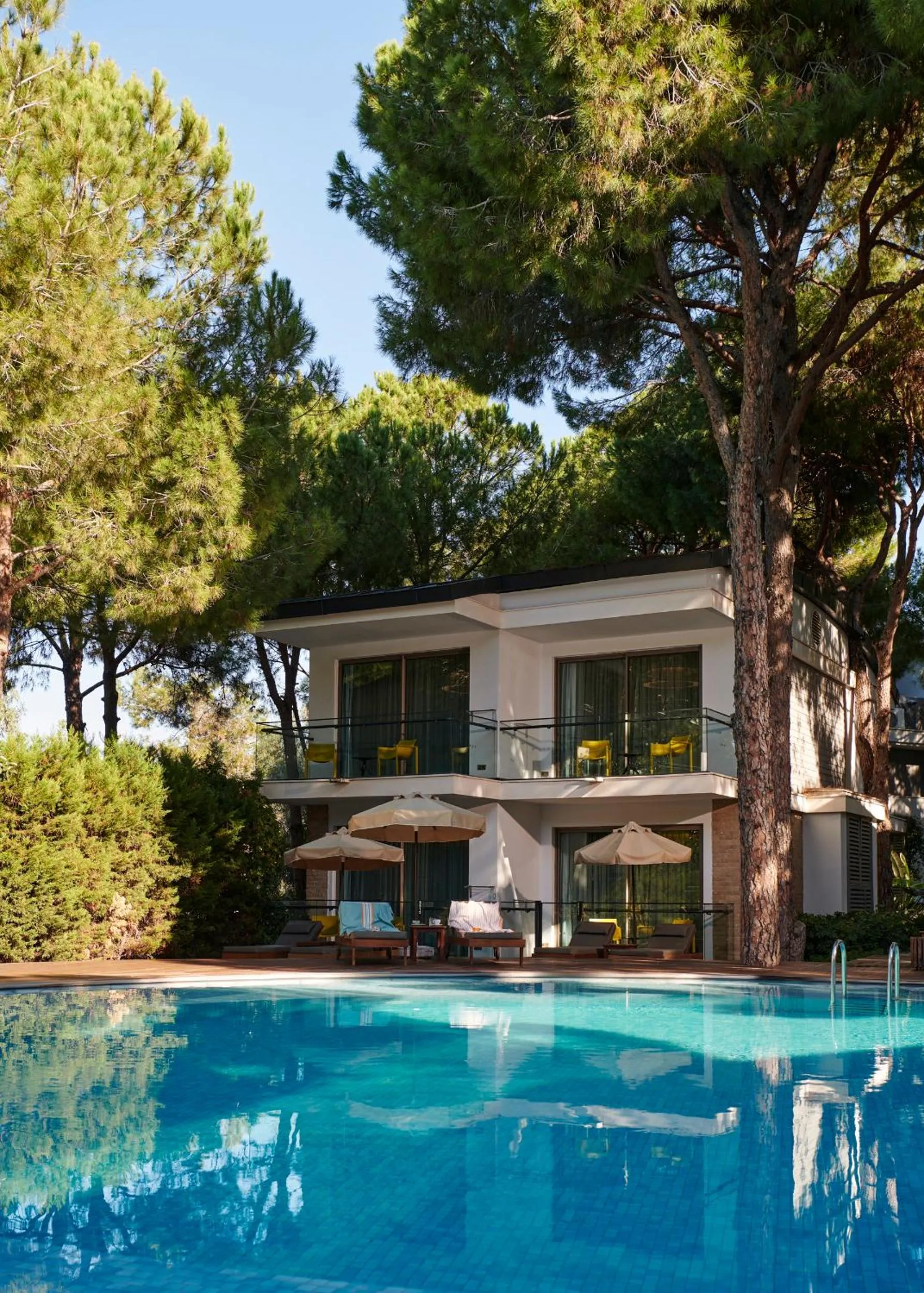 Pool view in Voyage Belek Golf & Spa Hotel