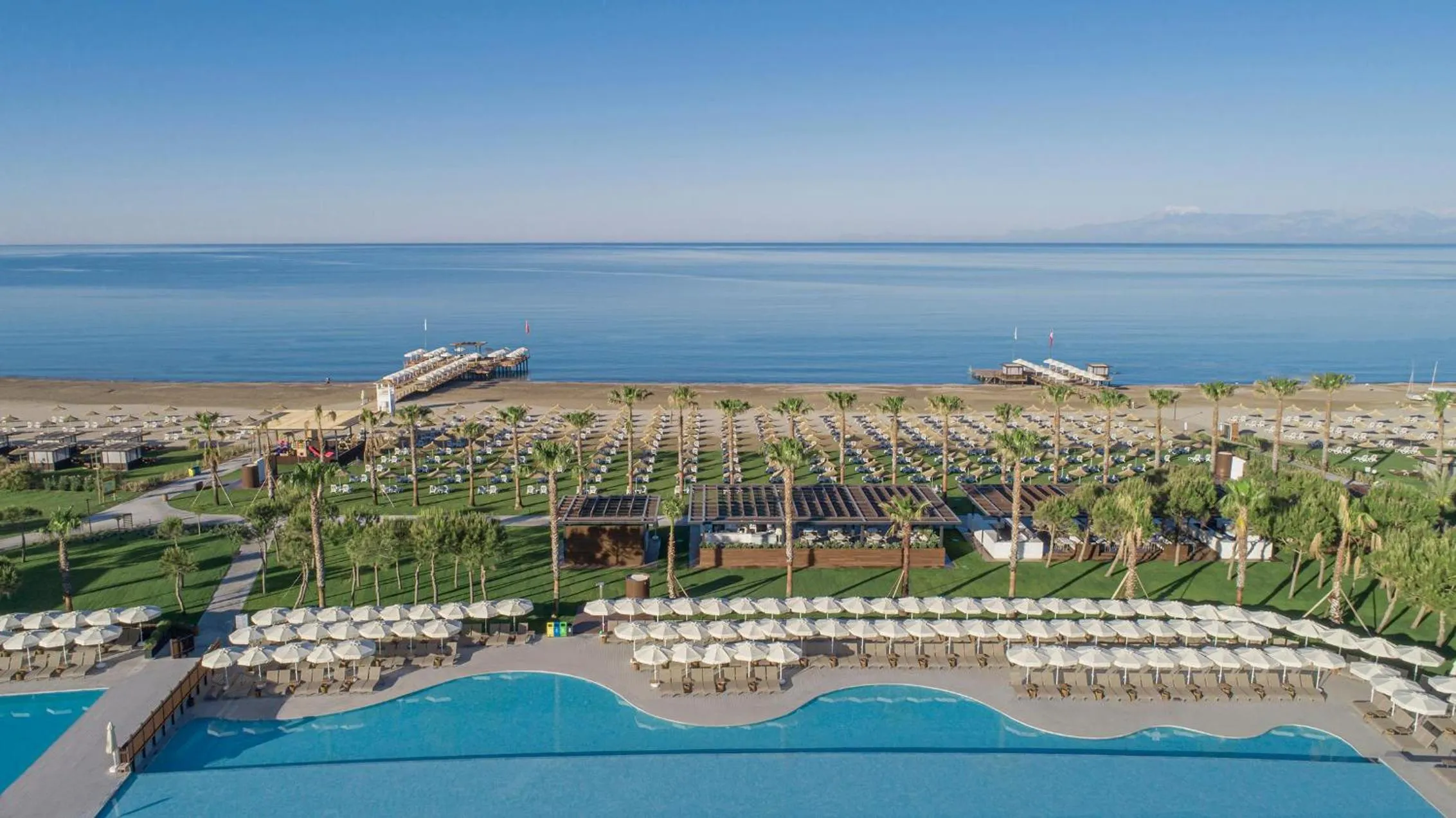 Beach in Voyage Belek Golf & Spa Hotel
