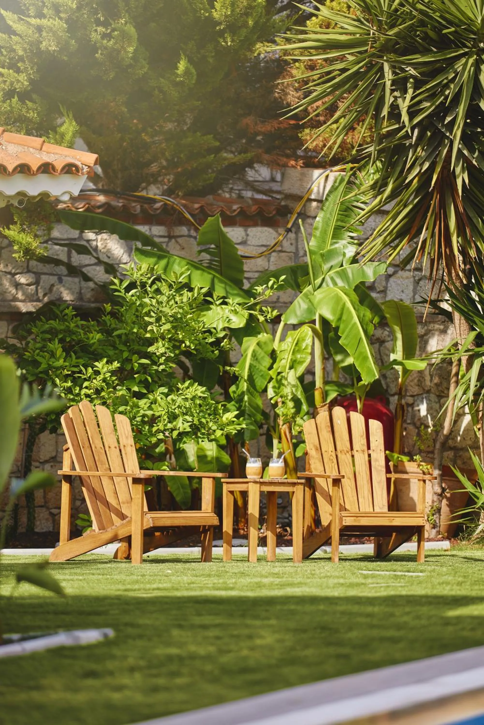 Garden in Panda Alacati Hotel