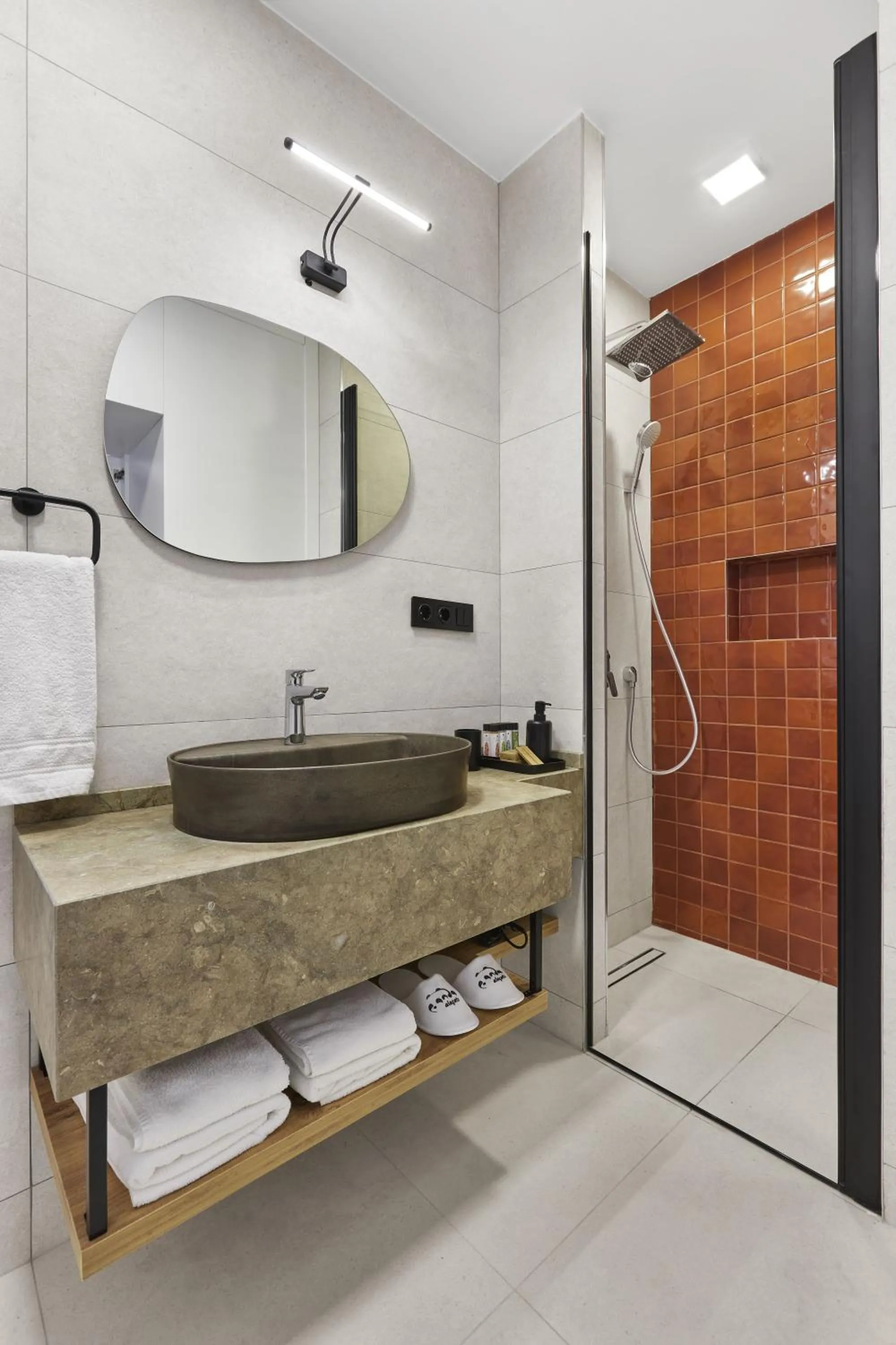 Toilet in Panda Alacati Hotel