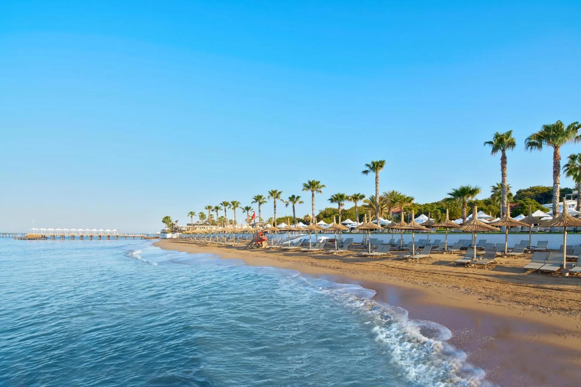 Beach in Voyage Sorgun Hotel