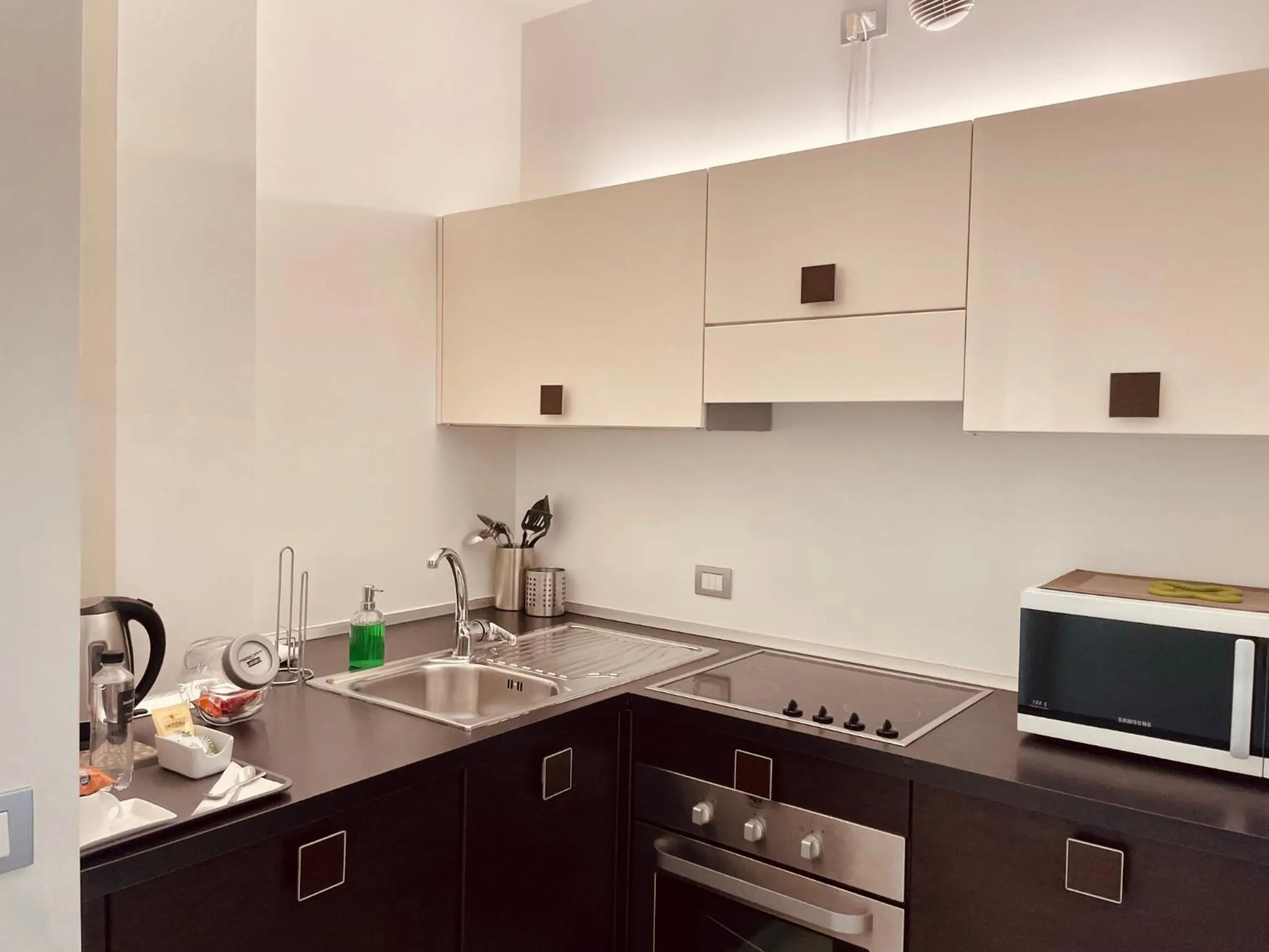 Kitchen or kitchenette in Residence Del Lago