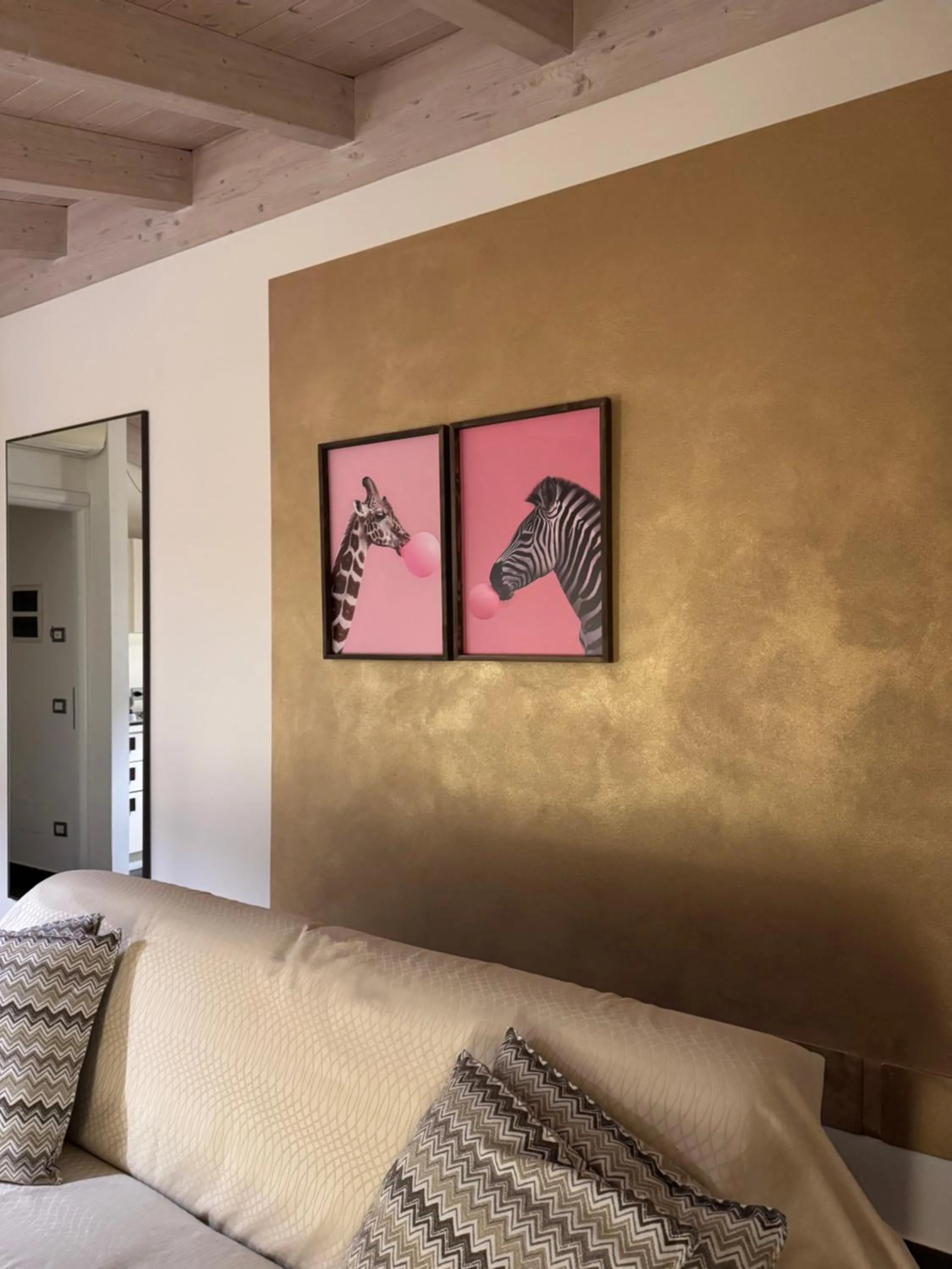 Living room in Residence Del Lago