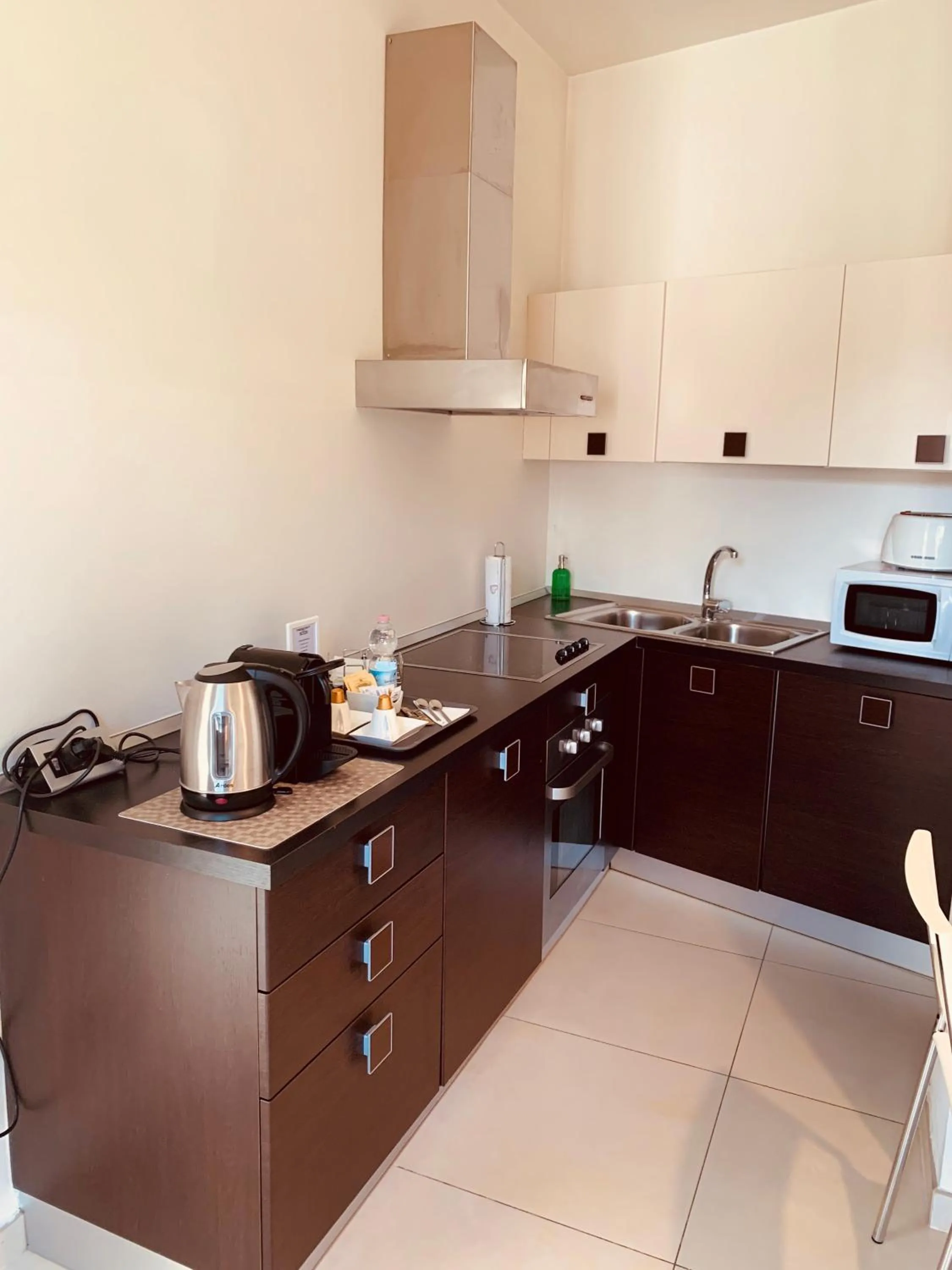 Kitchen or kitchenette in Residence Del Lago