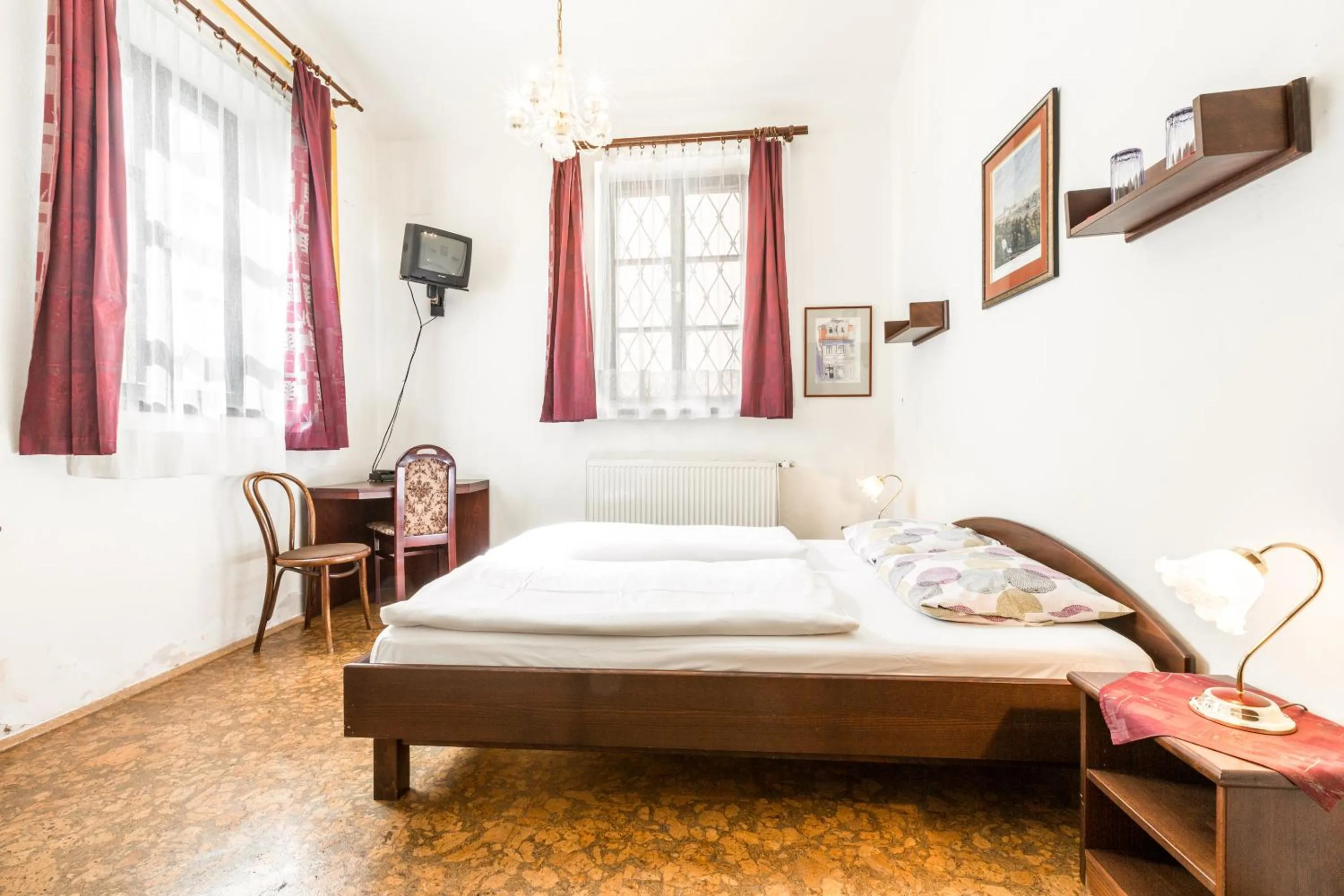 Bedroom, Bed in Pension Dientzenhofer