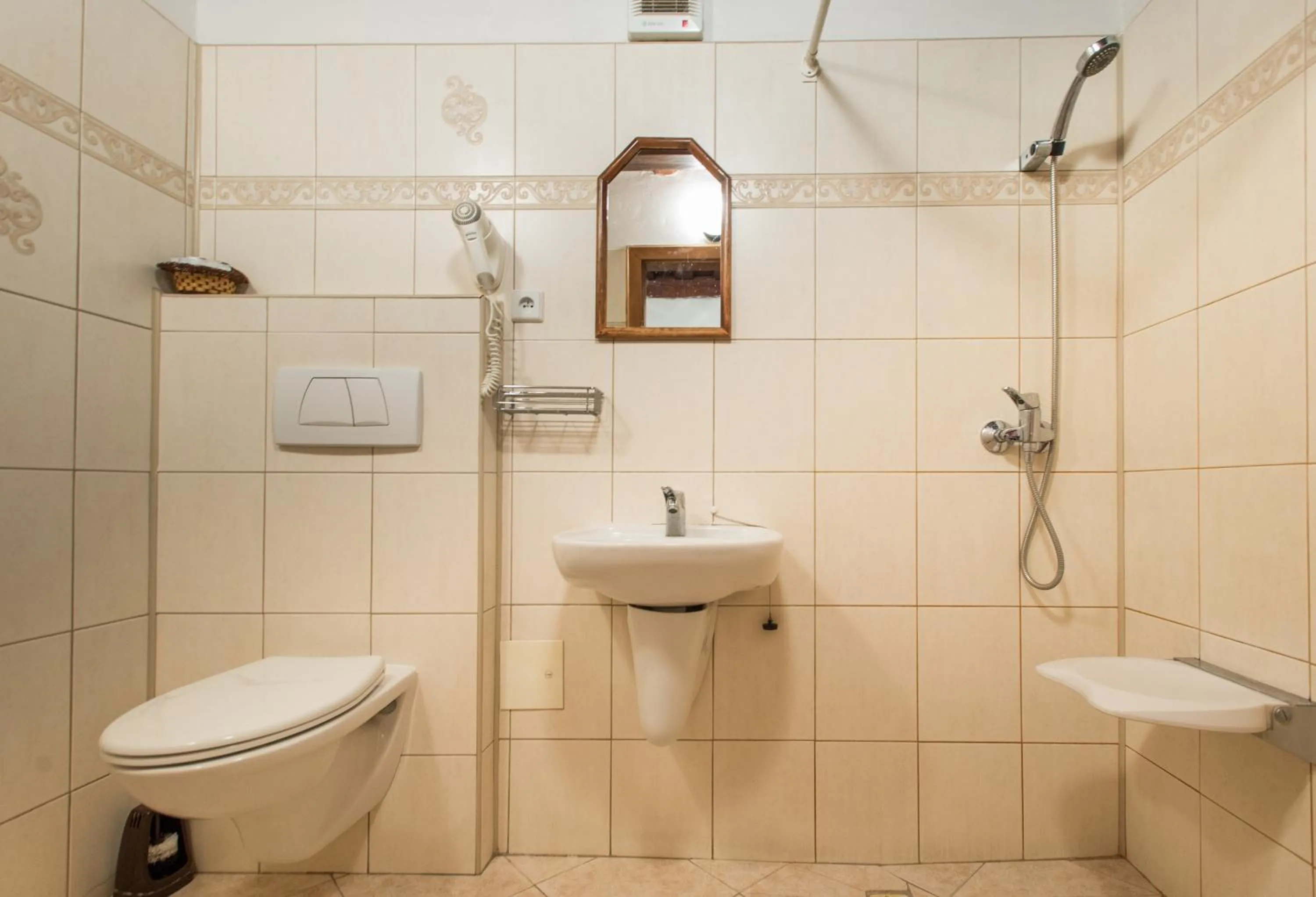 Toilet in Pension Dientzenhofer