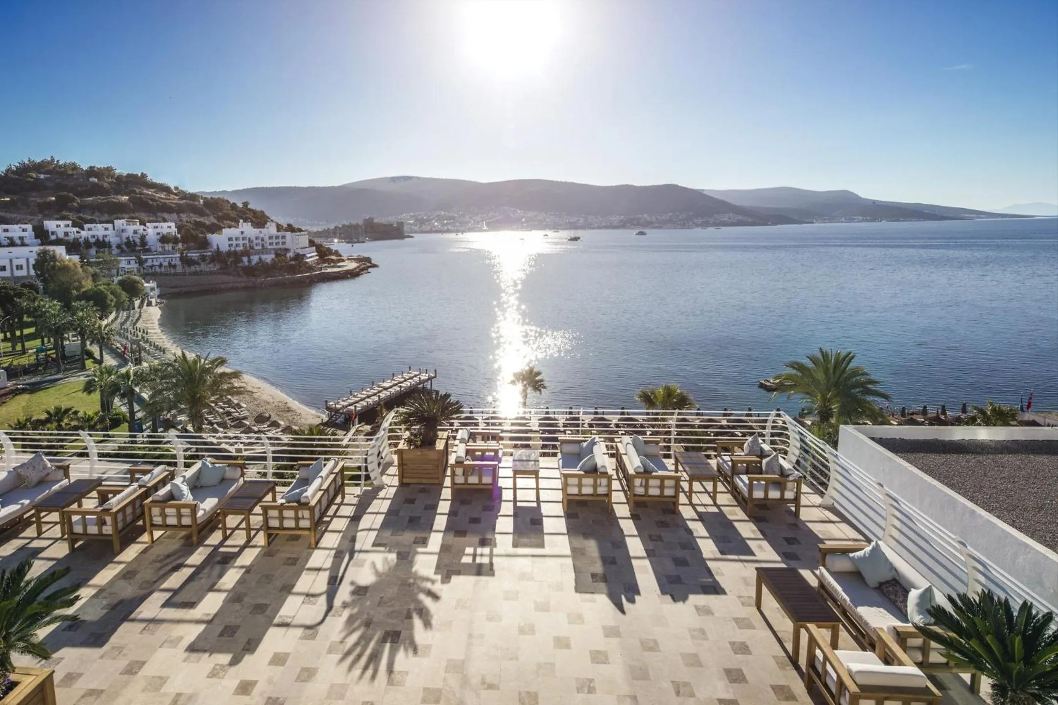 Balcony/Terrace in Prive Hotel Bodrum - Adult Only