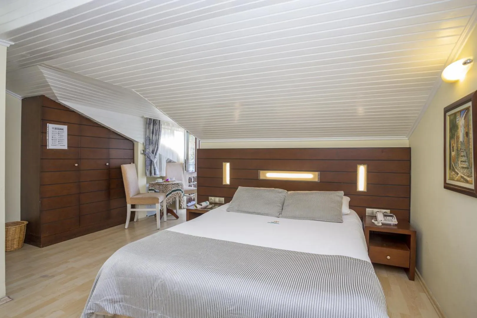 Bed in Hotel Villa Daffodil