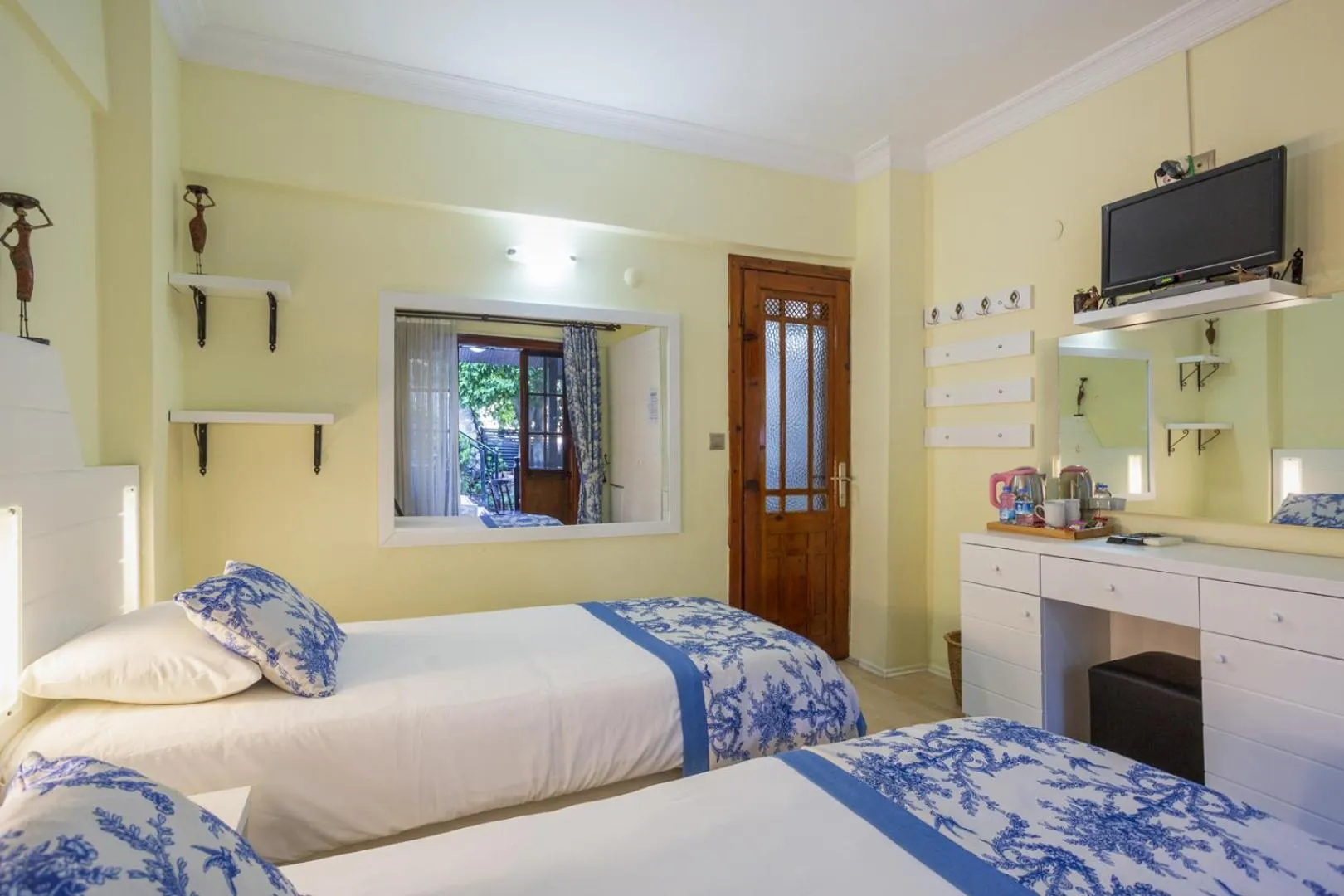 Bed in Hotel Villa Daffodil