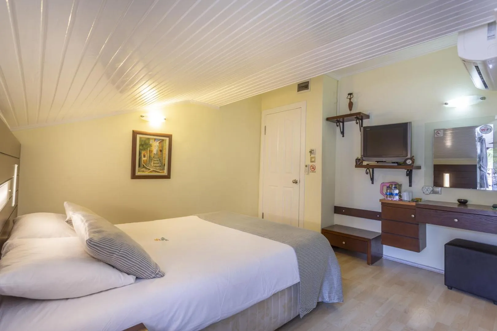 Bed in Hotel Villa Daffodil