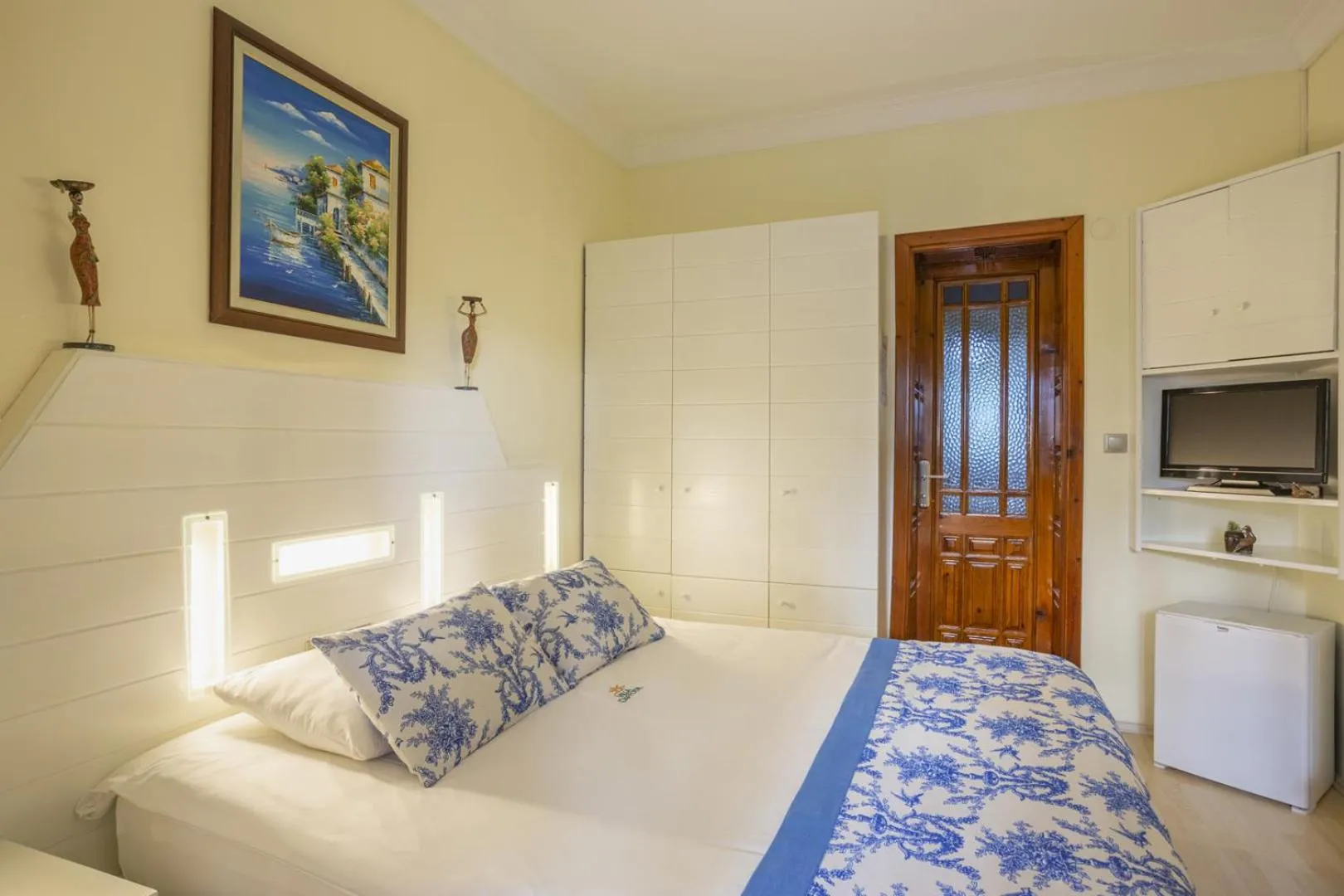 Bed in Hotel Villa Daffodil