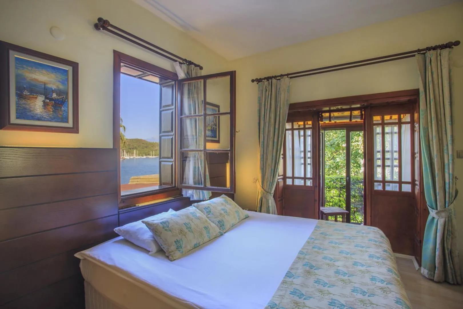 Bed in Hotel Villa Daffodil