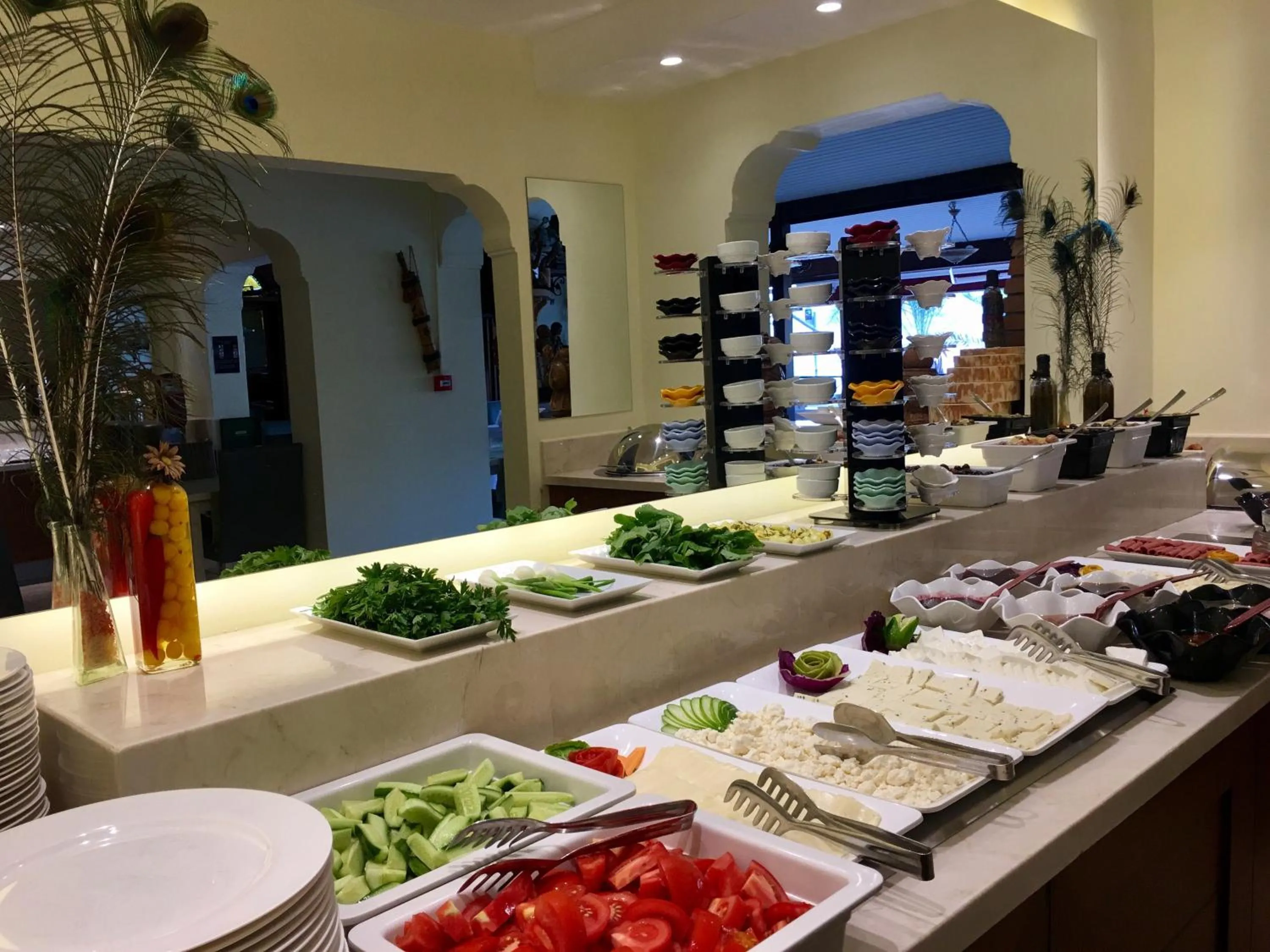 Buffet breakfast in Hotel Villa Daffodil