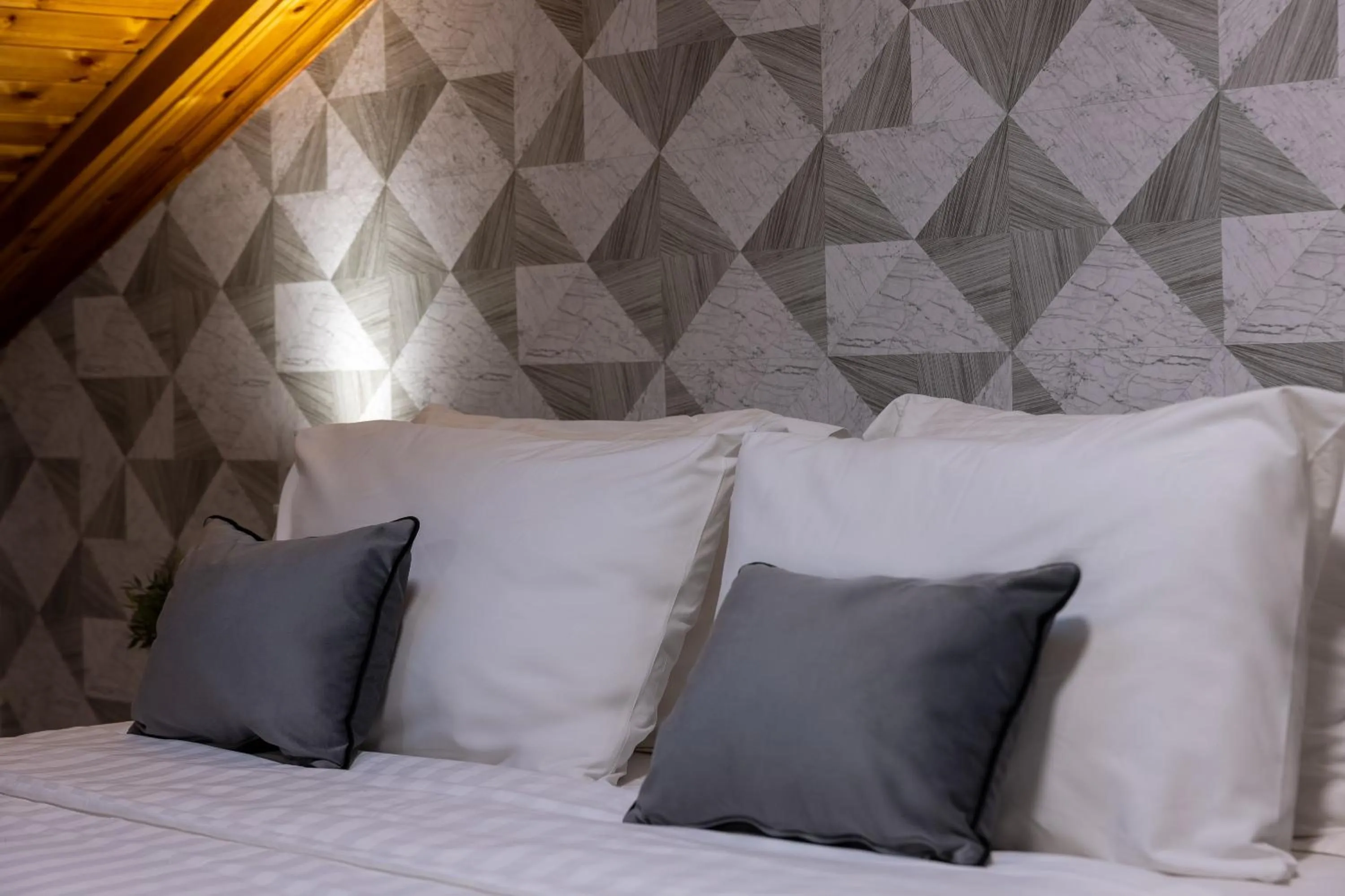 Bed in Nantin Hotel Ioannina