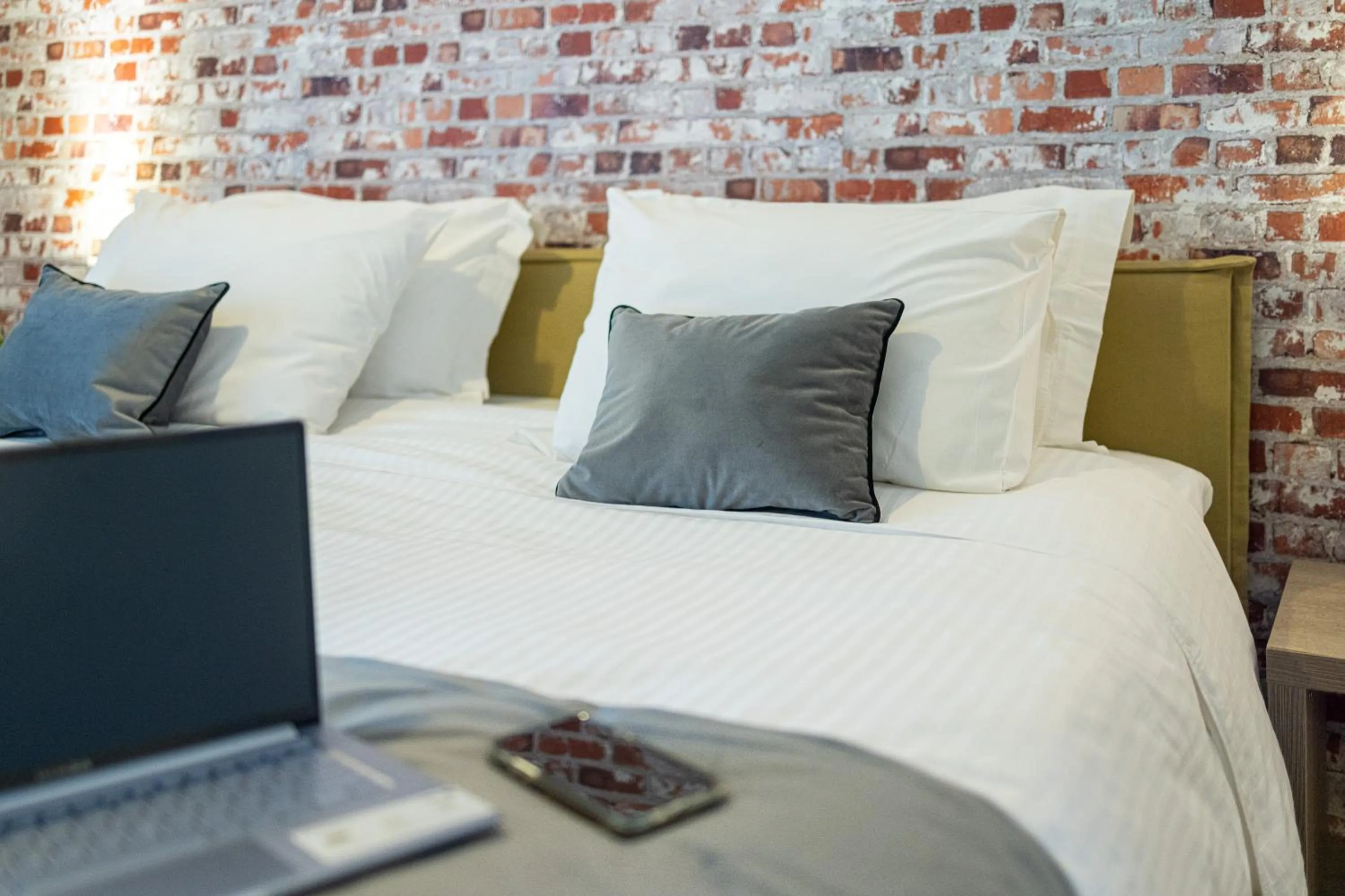 Bed in Nantin Hotel Ioannina