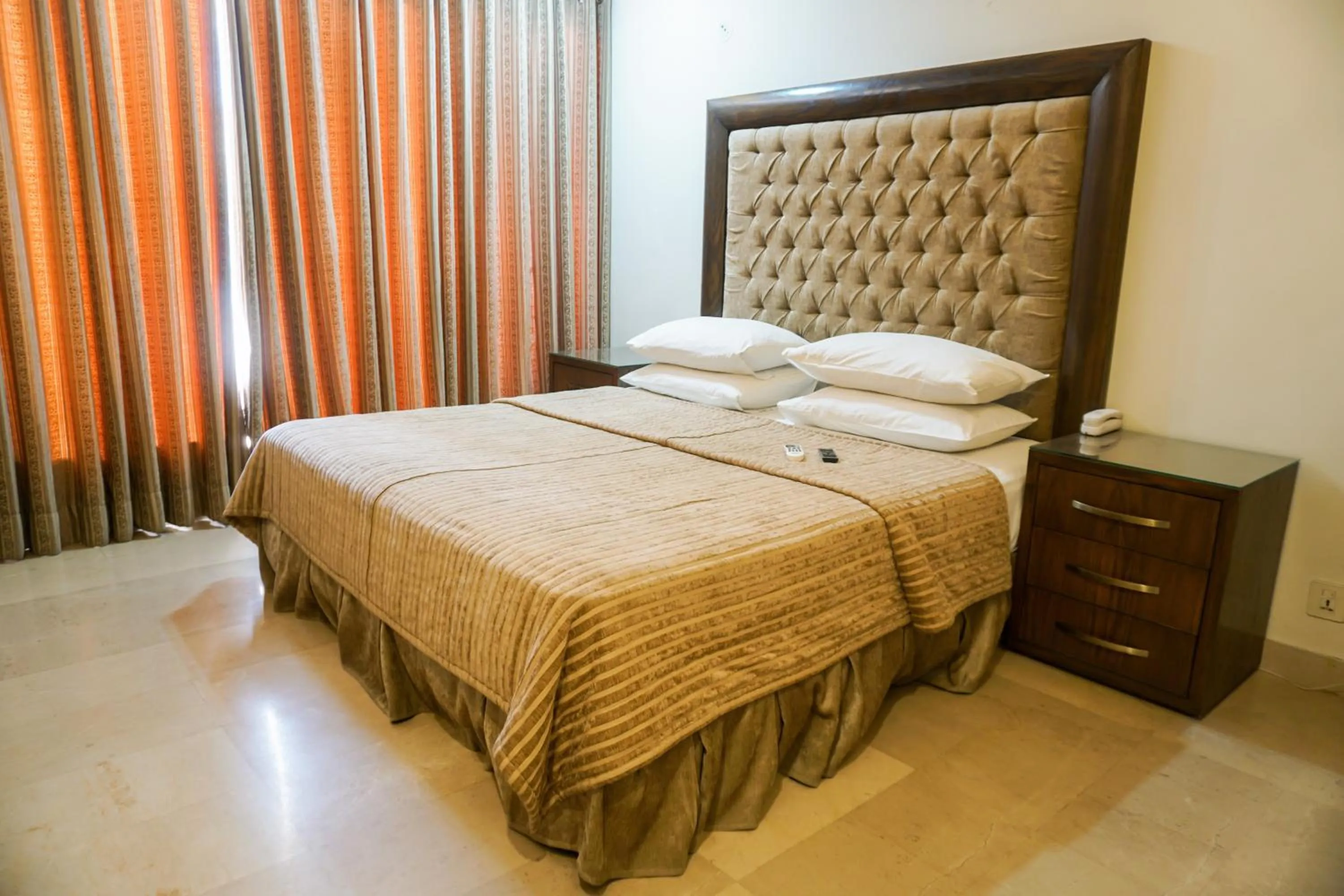 Bed in City View Hotel & Restaurant