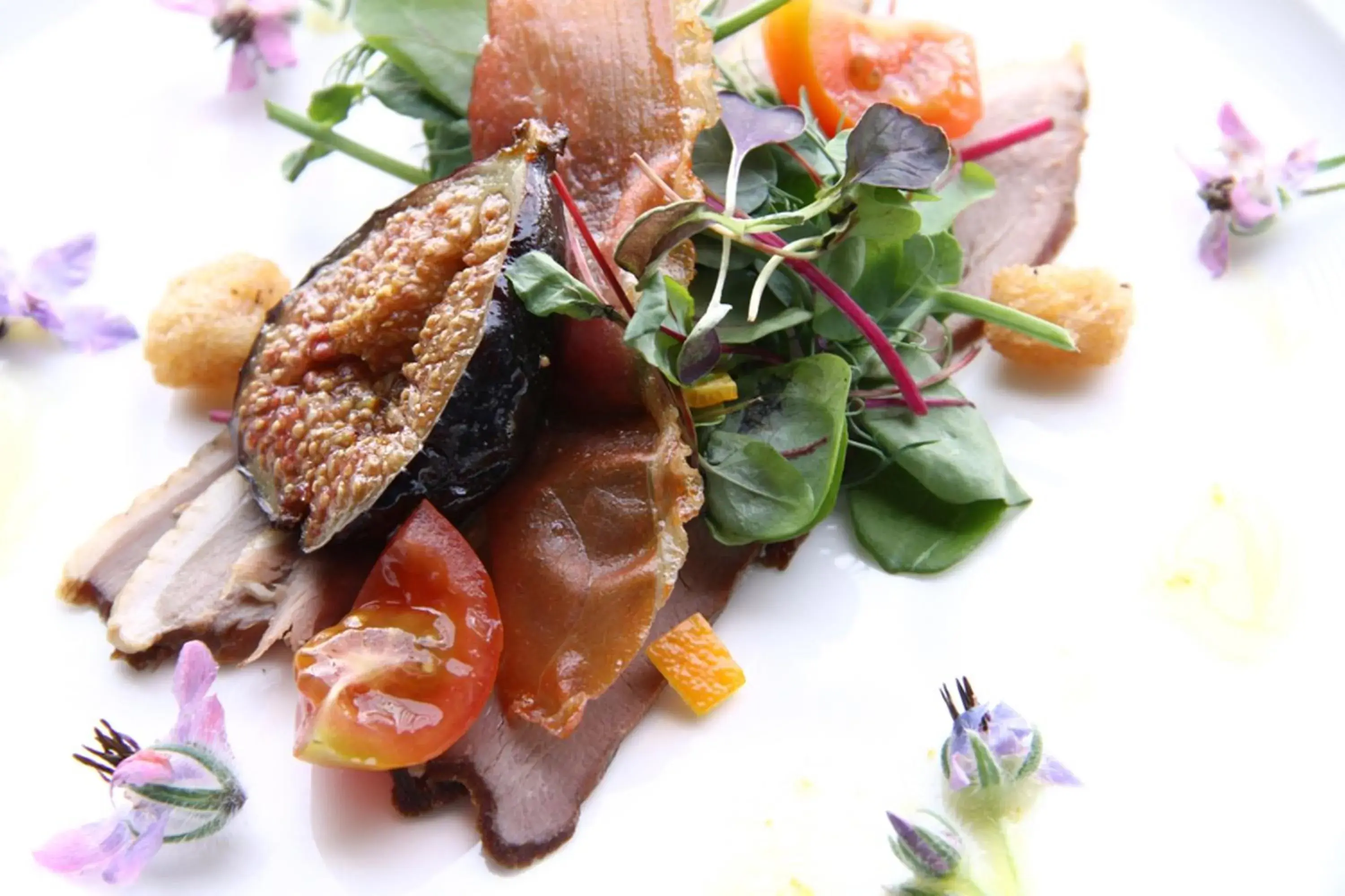 Food close-up in Exmoor White Horse Inn Food close-up in Exmoor White Horse Inn