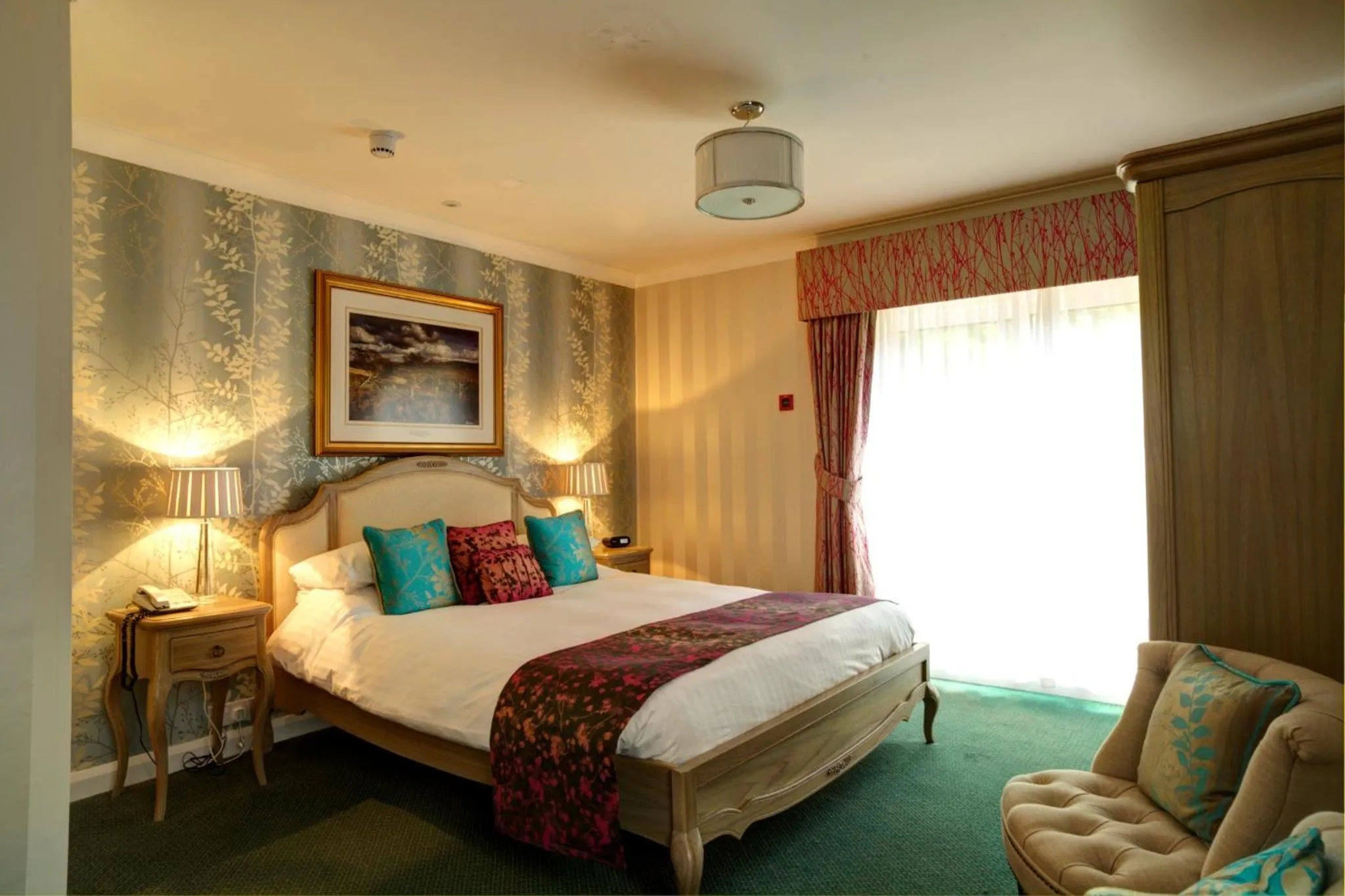 Bedroom, Bed in Exmoor White Horse Inn