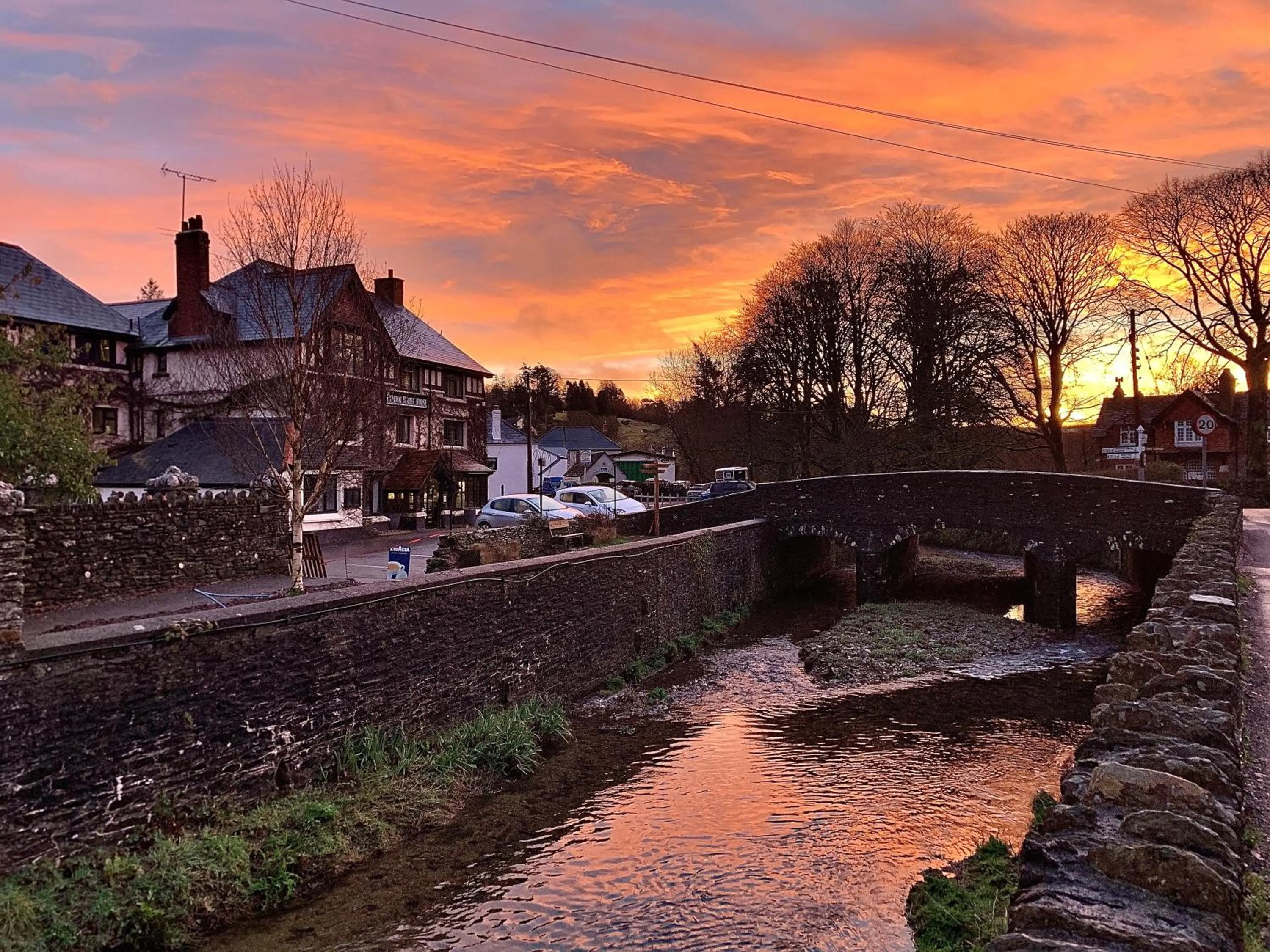 Property building in Exmoor White Horse Inn