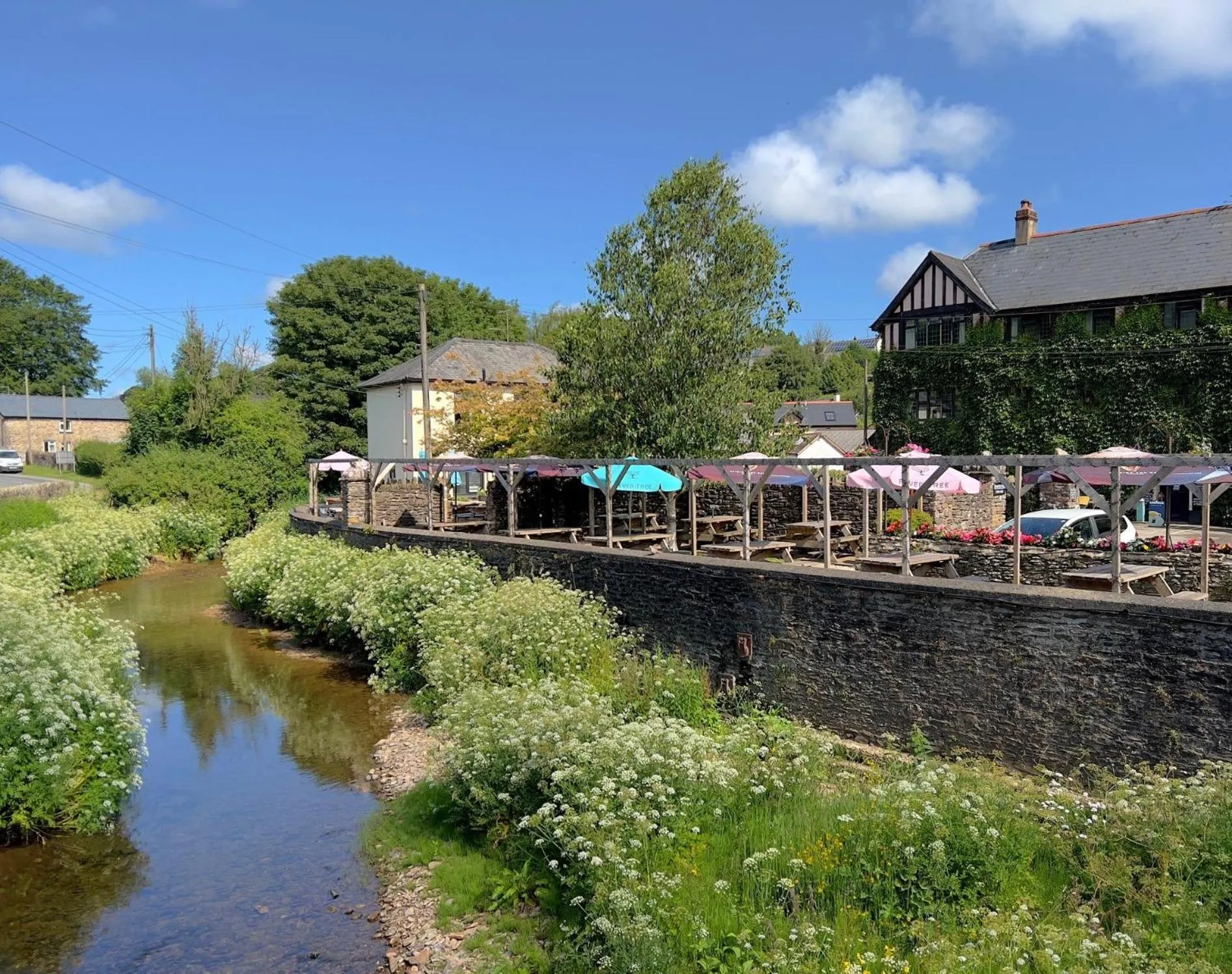 Property building in Exmoor White Horse Inn