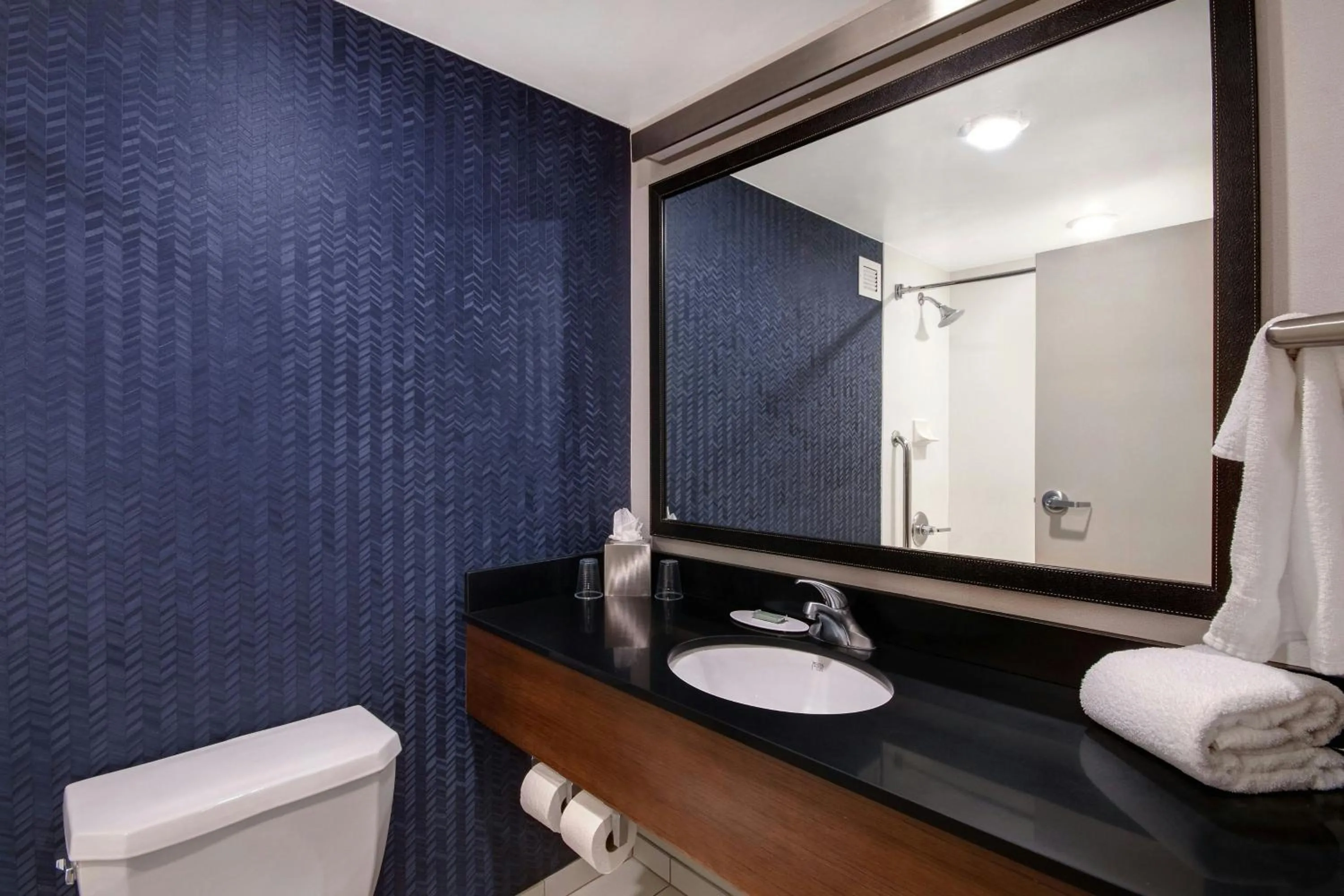 Bathroom in Fairfield Inn and Suites by Marriott Rochester West/Greece