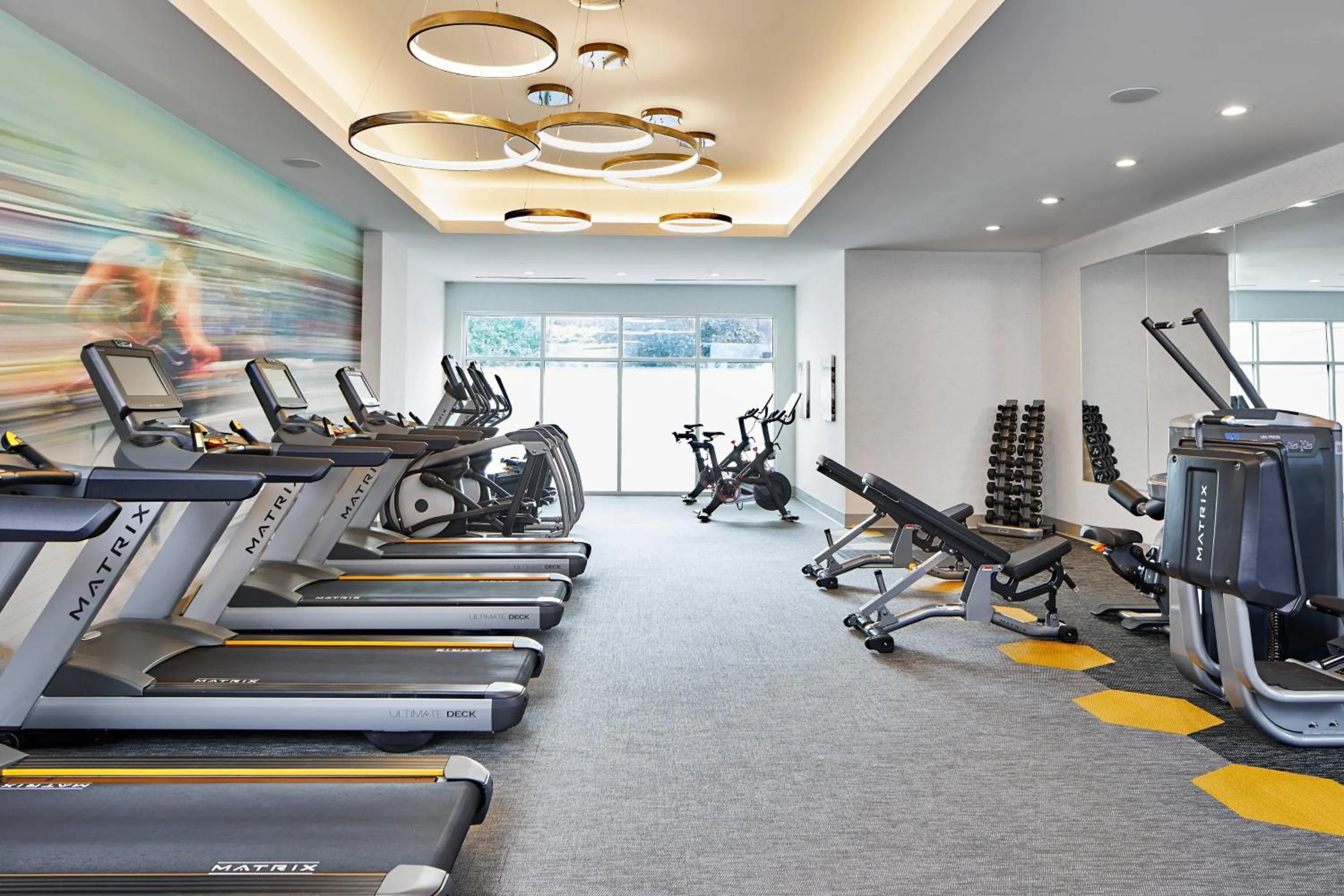 Fitness centre/facilities in The Del Monte Lodge Renaissance Rochester Hotel & Spa